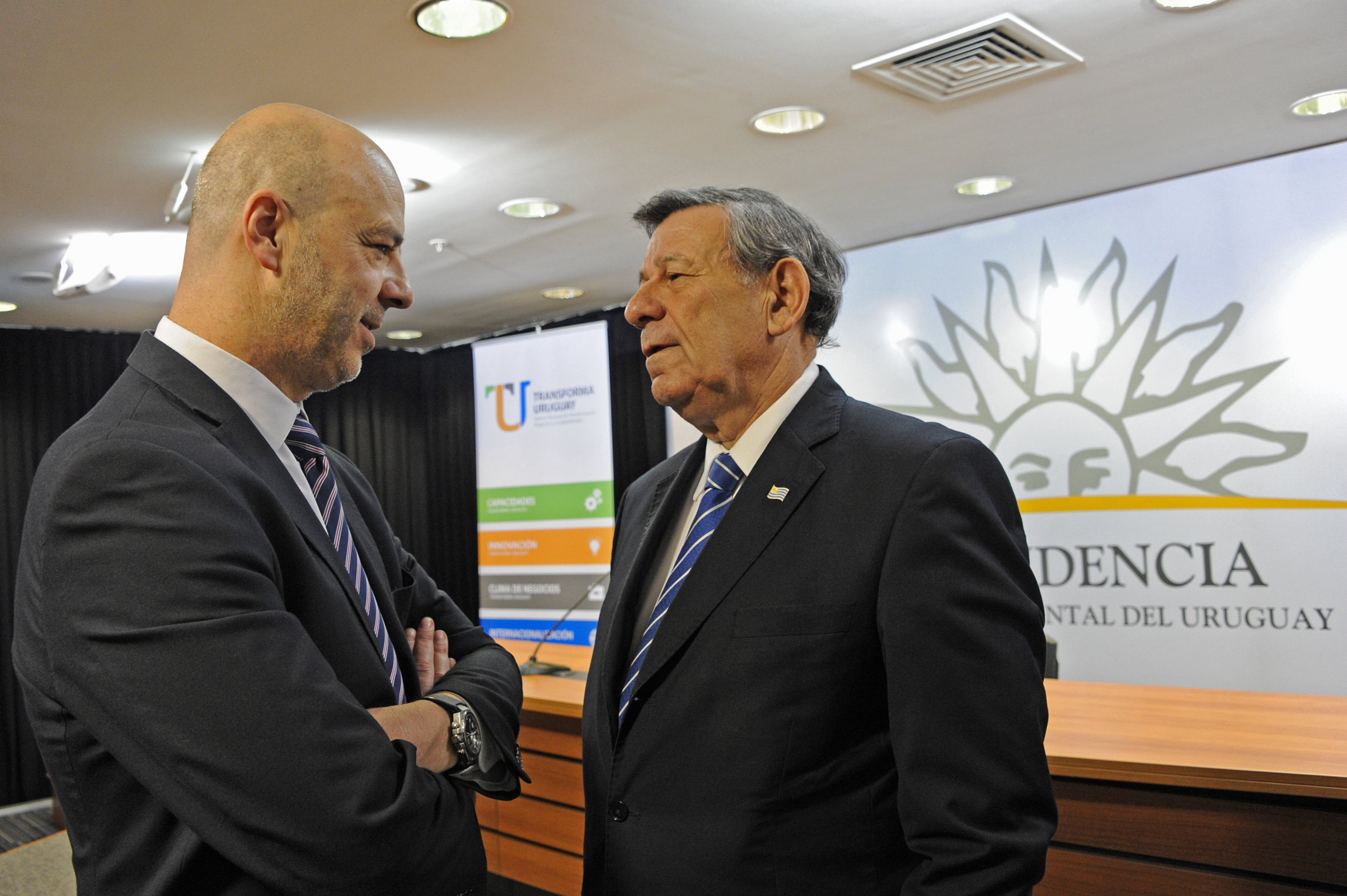 Rodolfo Nin Novoa y Antonio Carámbula