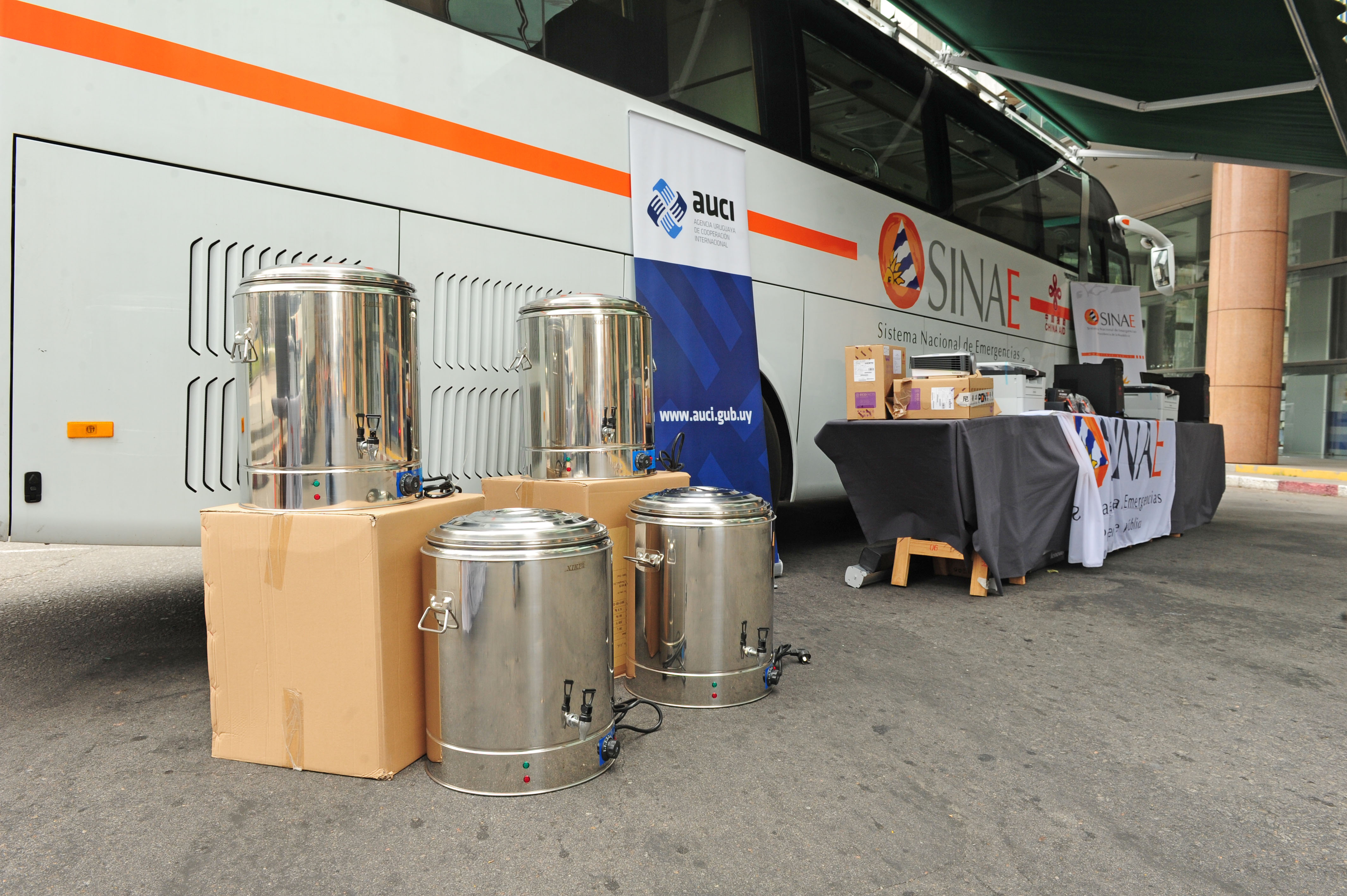 Parte del equipamiento que integra la donación