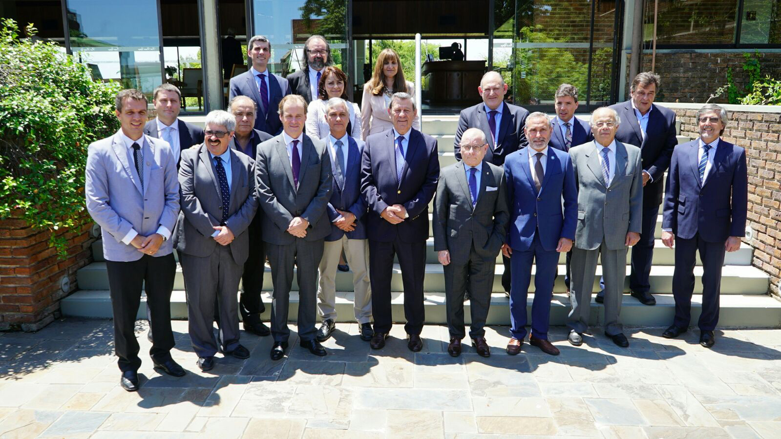 Delegaciones de Uruguay y Argentina