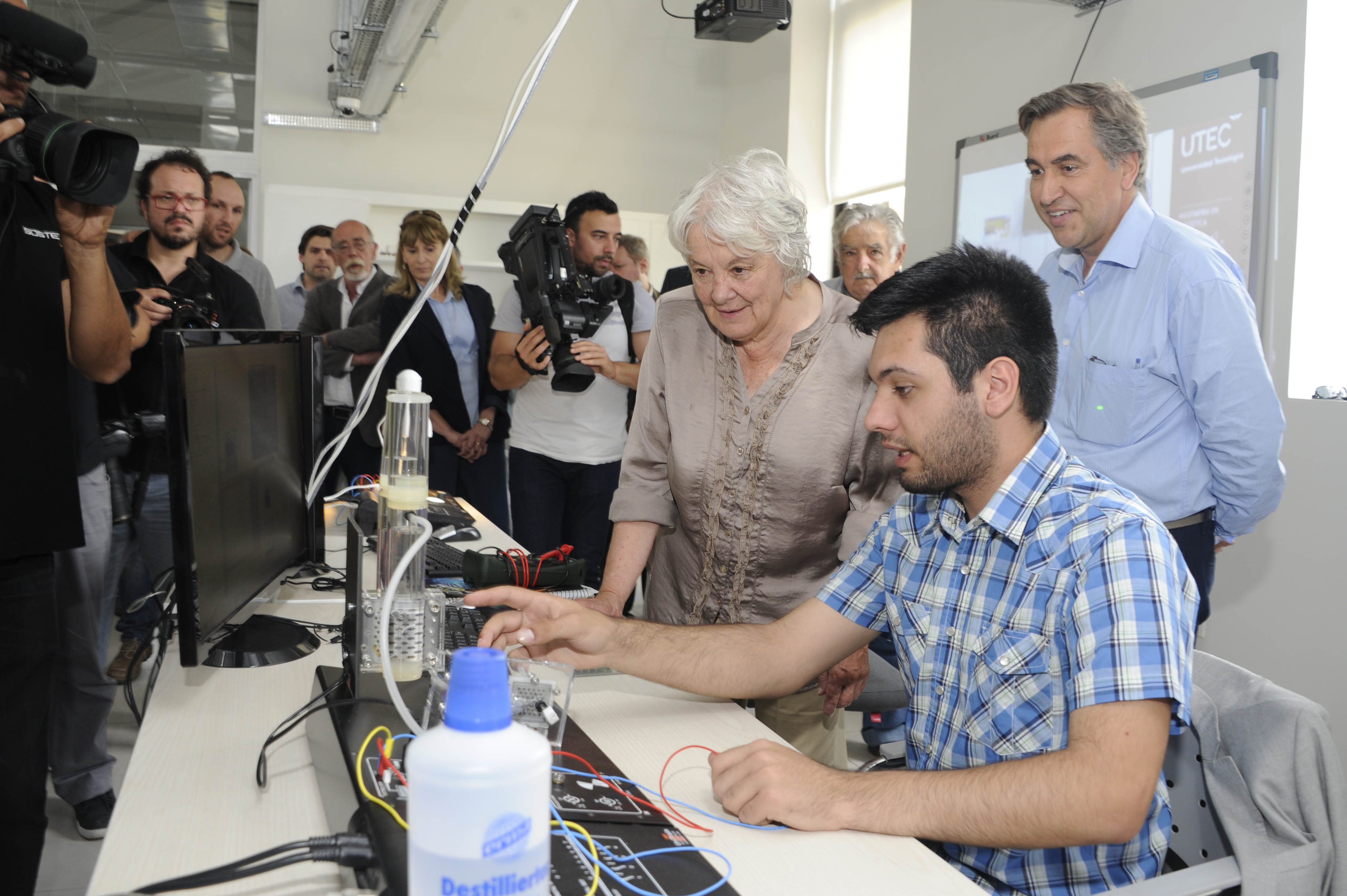 Vicepresidente Lucía Topolansky en inauguración oficial del ITR UTEC de Durazno