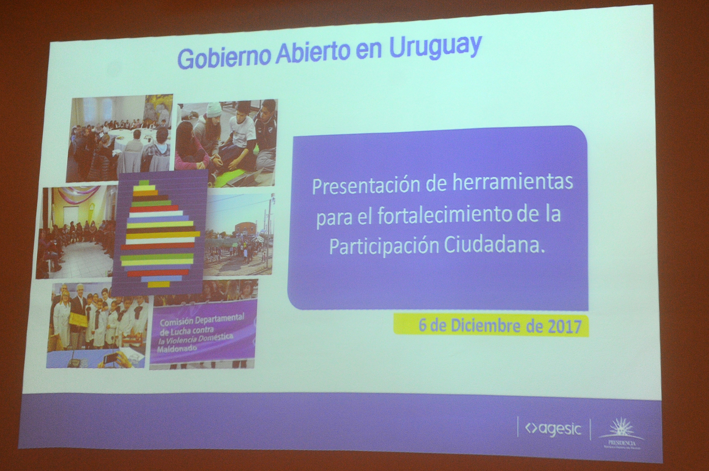 Presentación ofrecida en la conferencia
