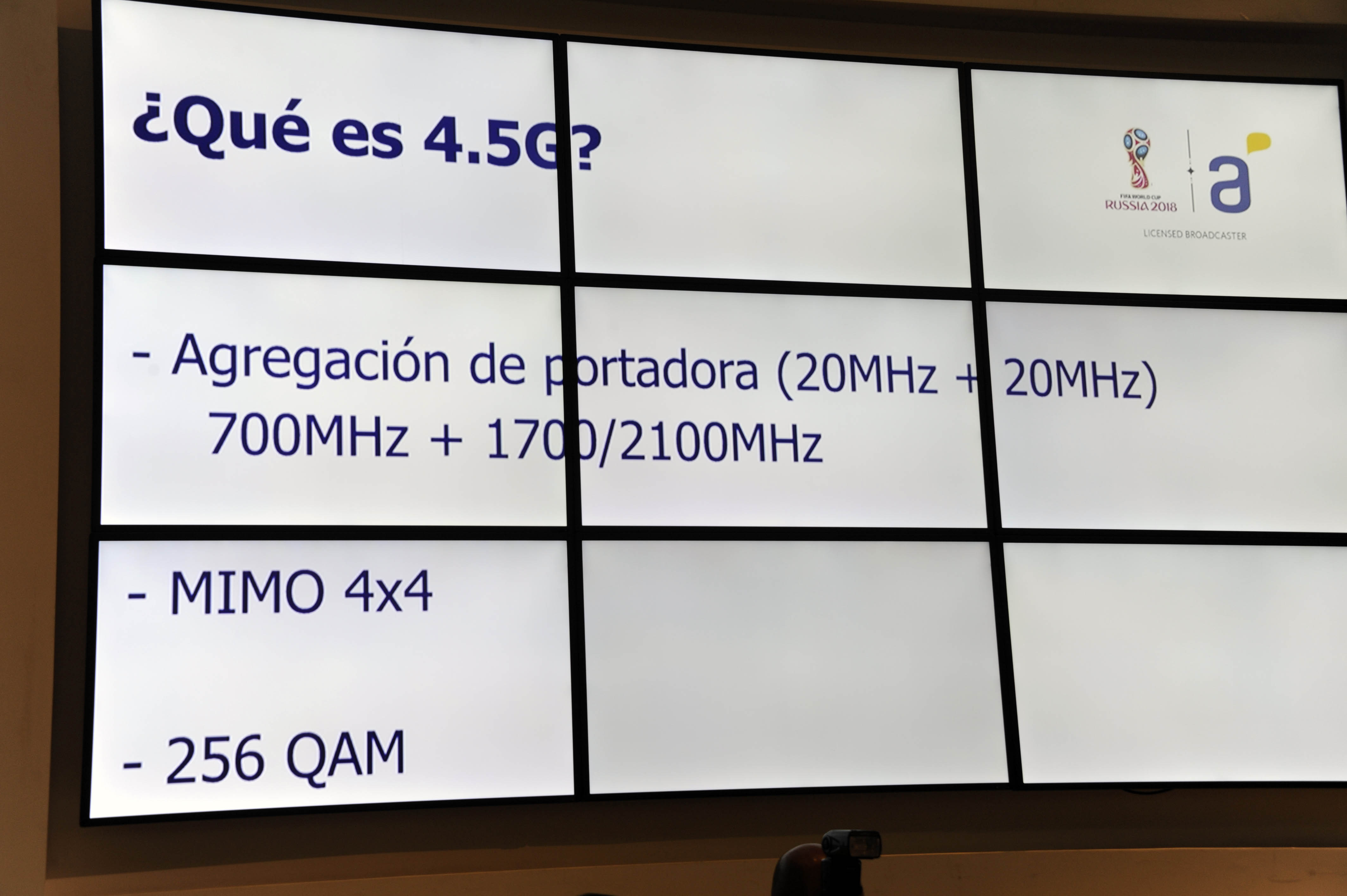 Lanzamiento de la tecnología 4.5G, evolución de 4G LTE