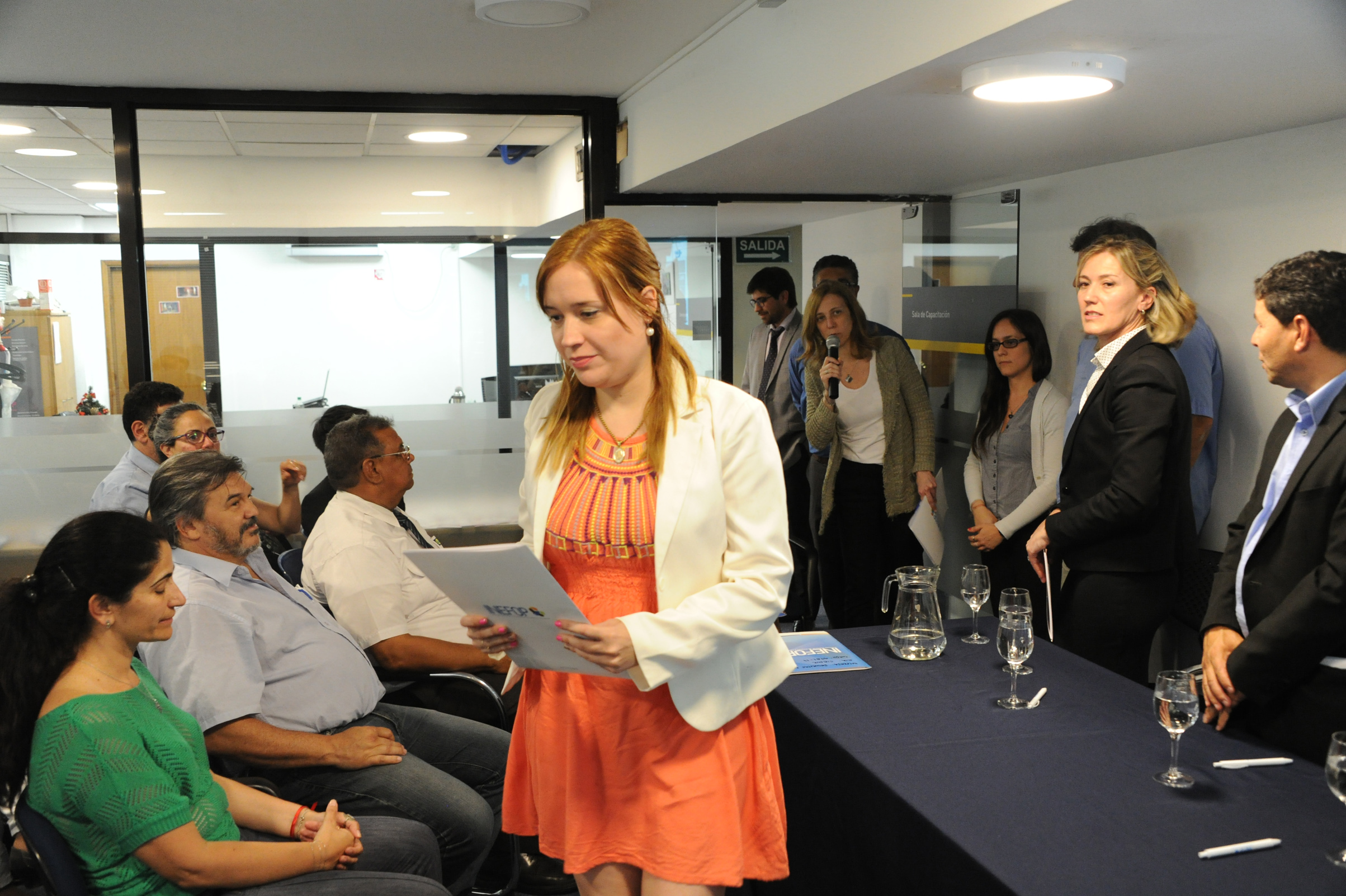 Entrega de certificados de Inefop