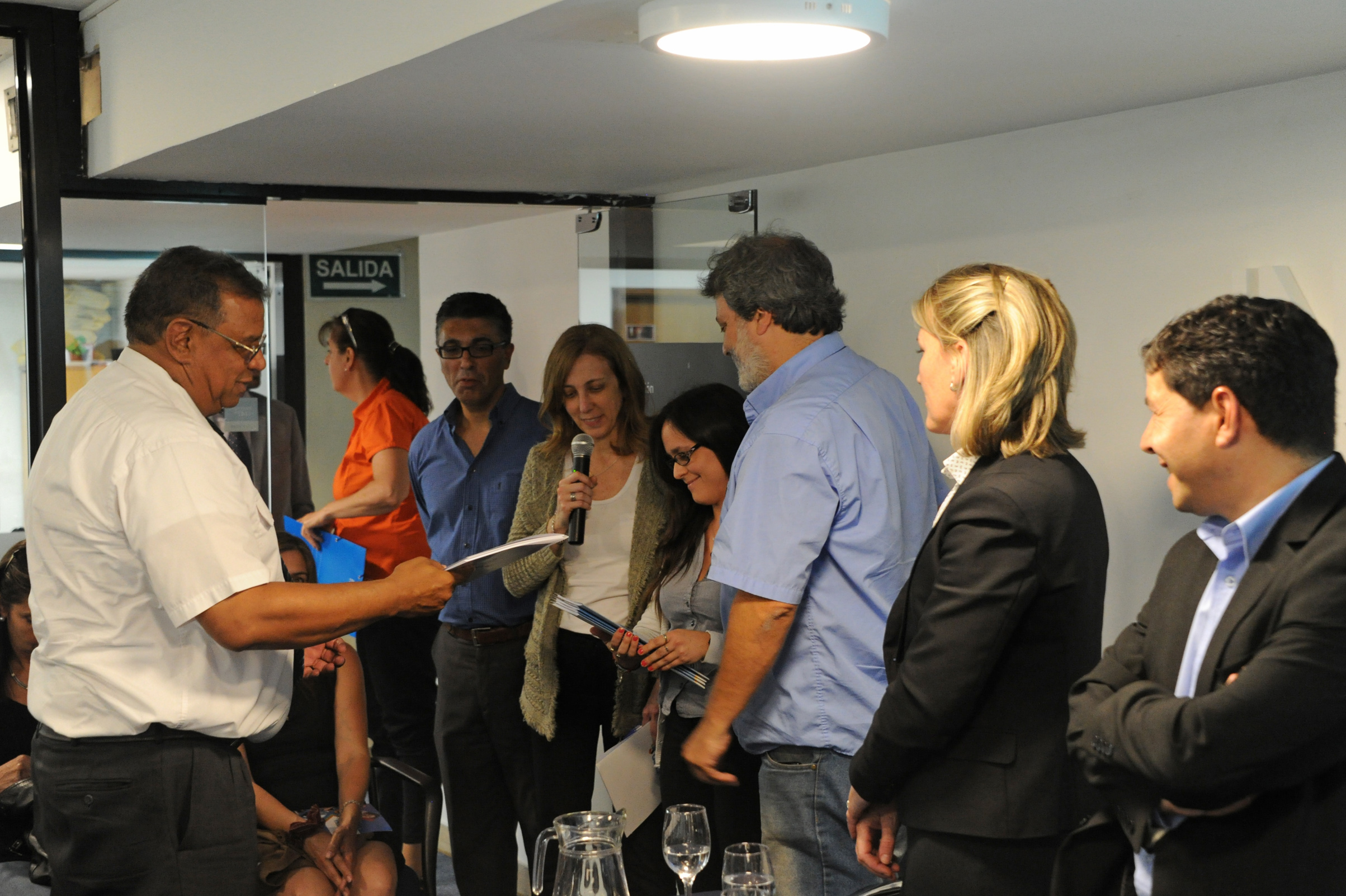 Entrega de certificados de Inefop