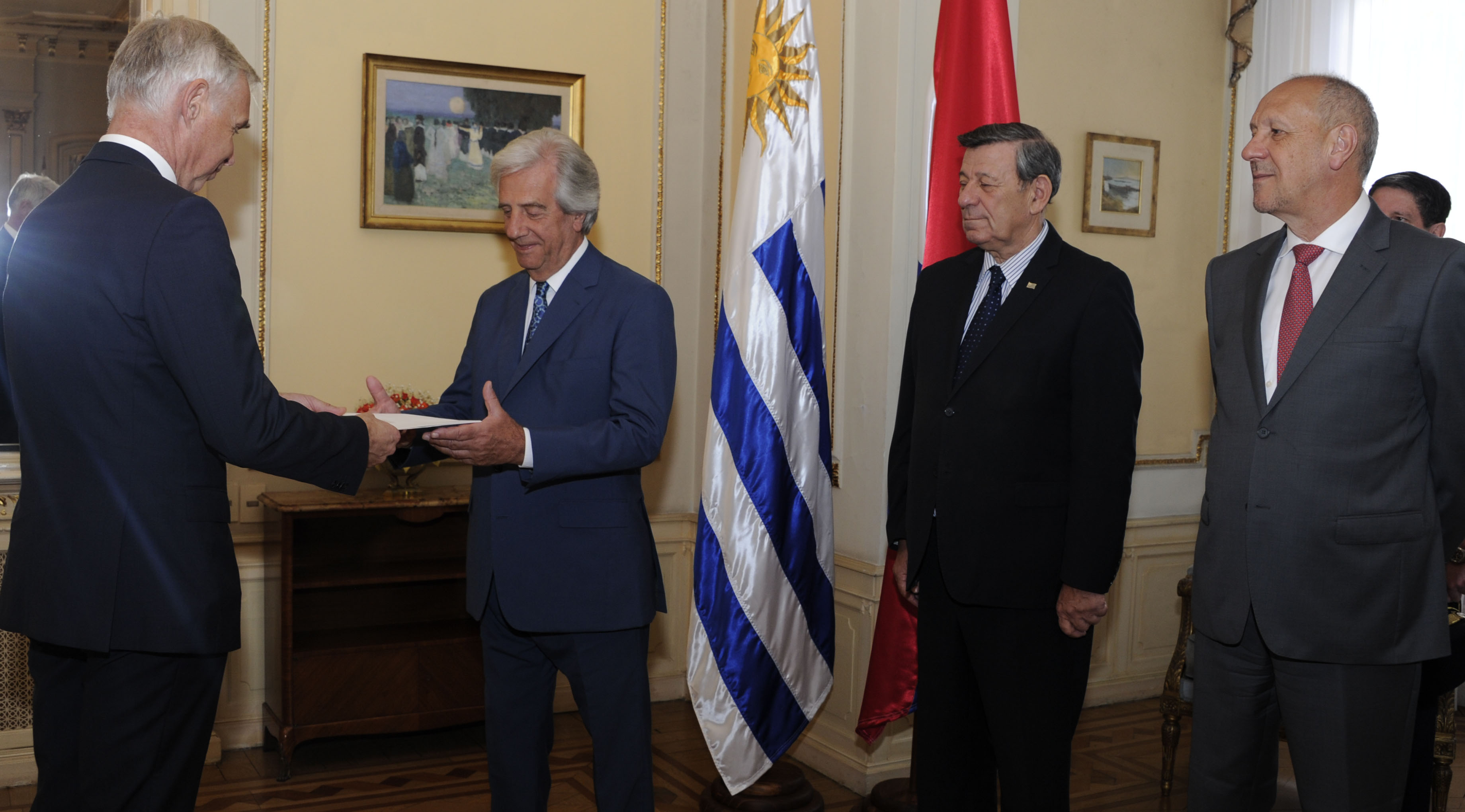 Embajador del Reino de Noruega, Jostein Leiro