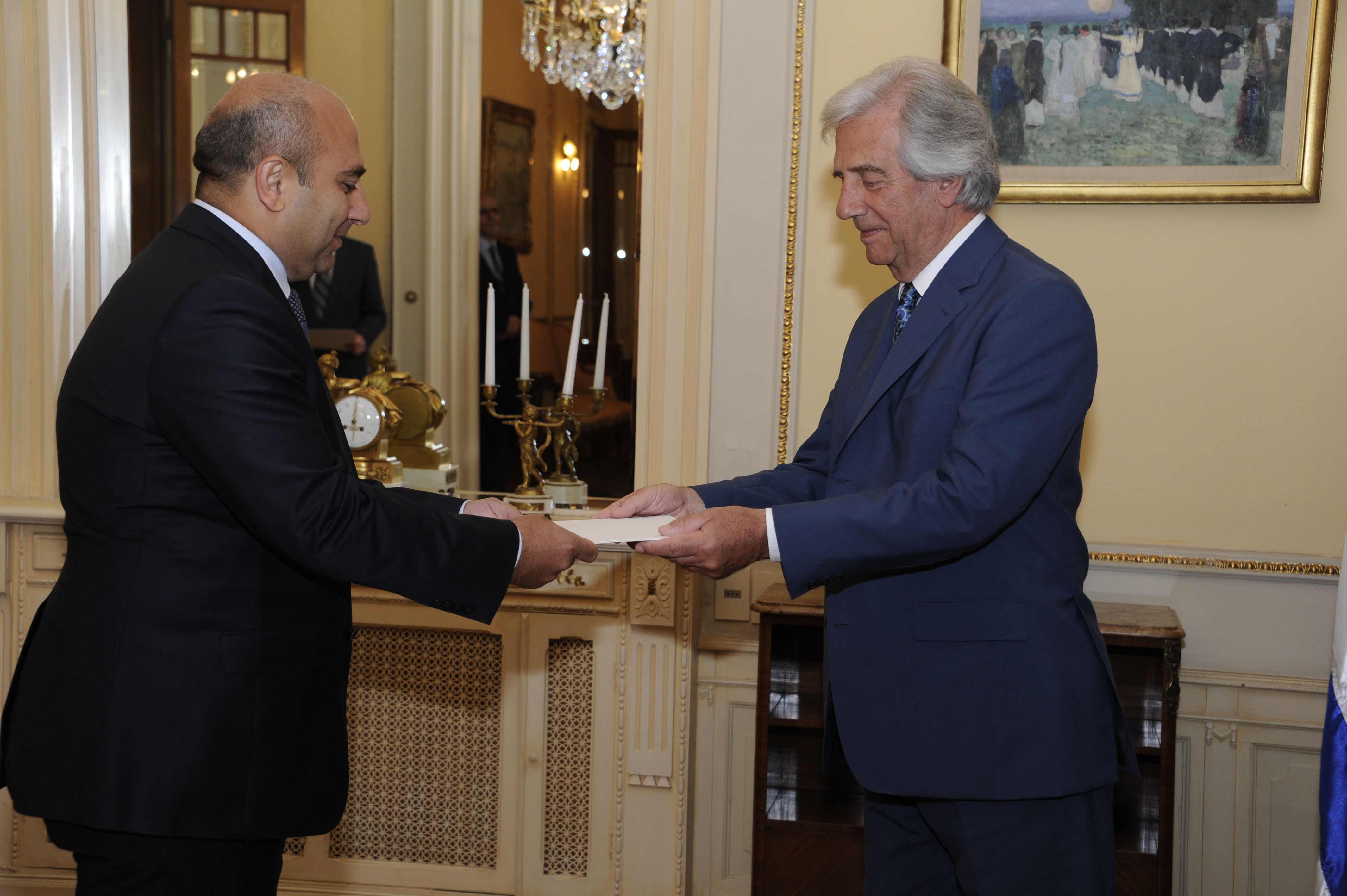 Embajador de la República de Azerbaiyán, Rashad Aslanov