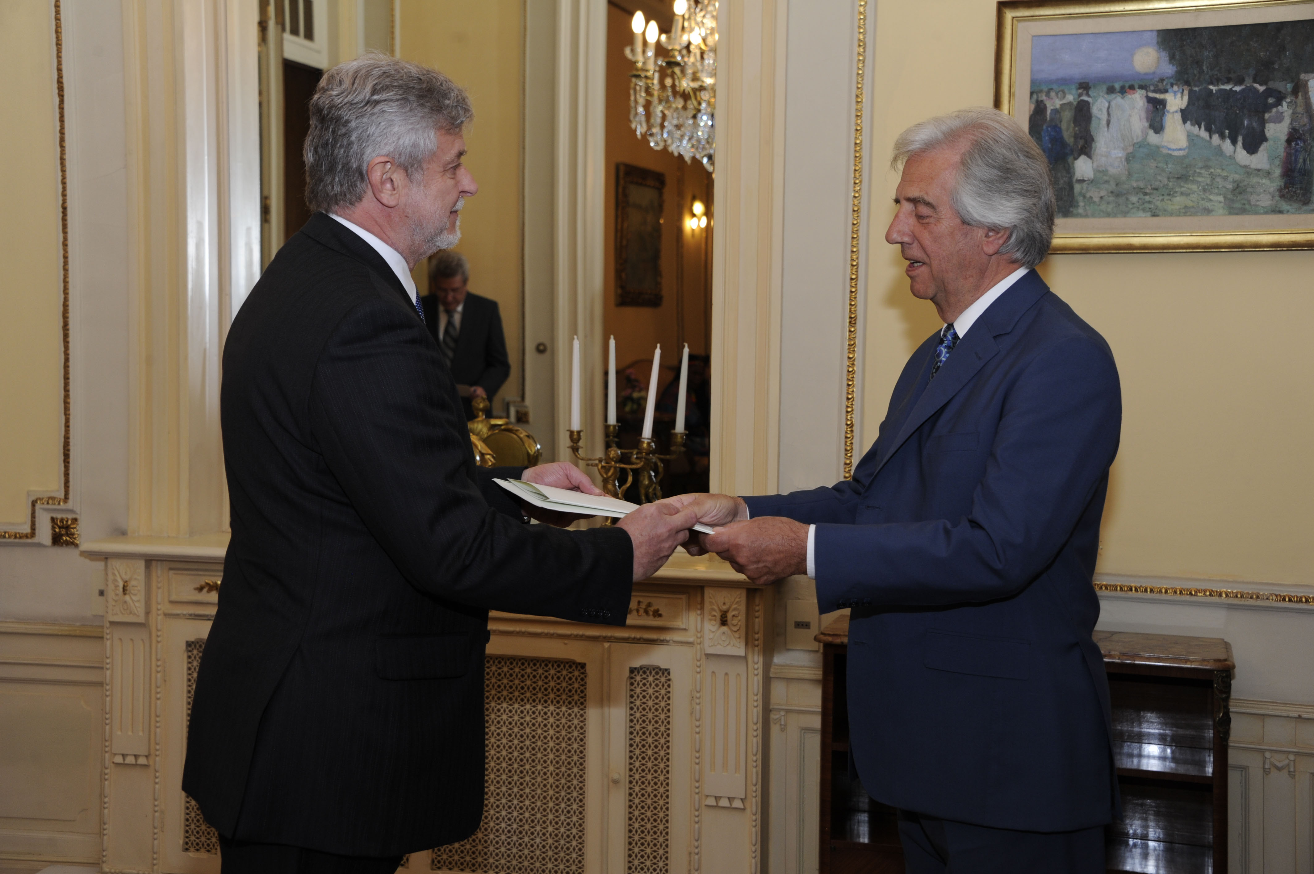 Embajador de Hungría, Csaba Gelényi