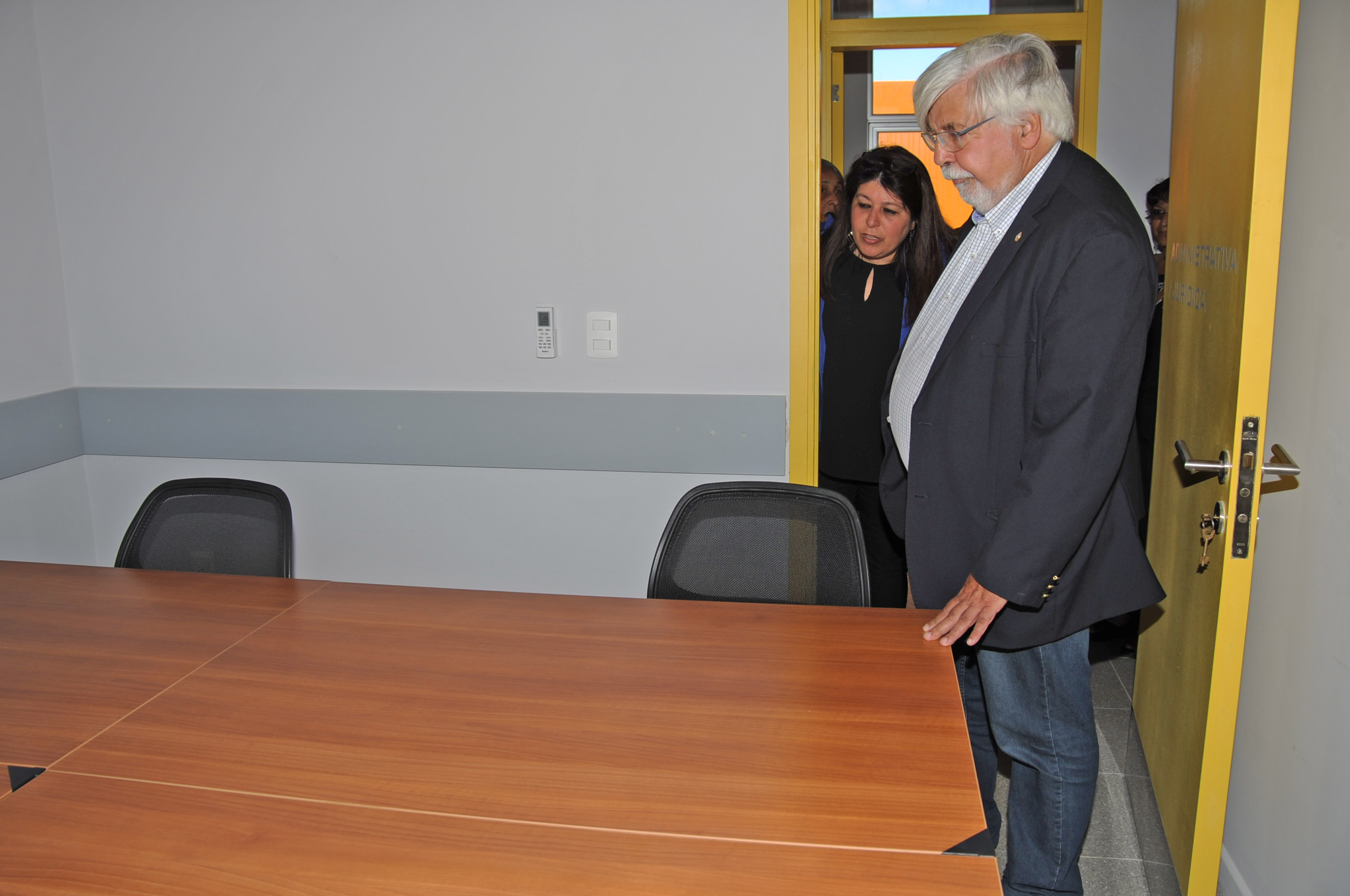 Ministro Eduardo Bonomi recorre las instalaciones