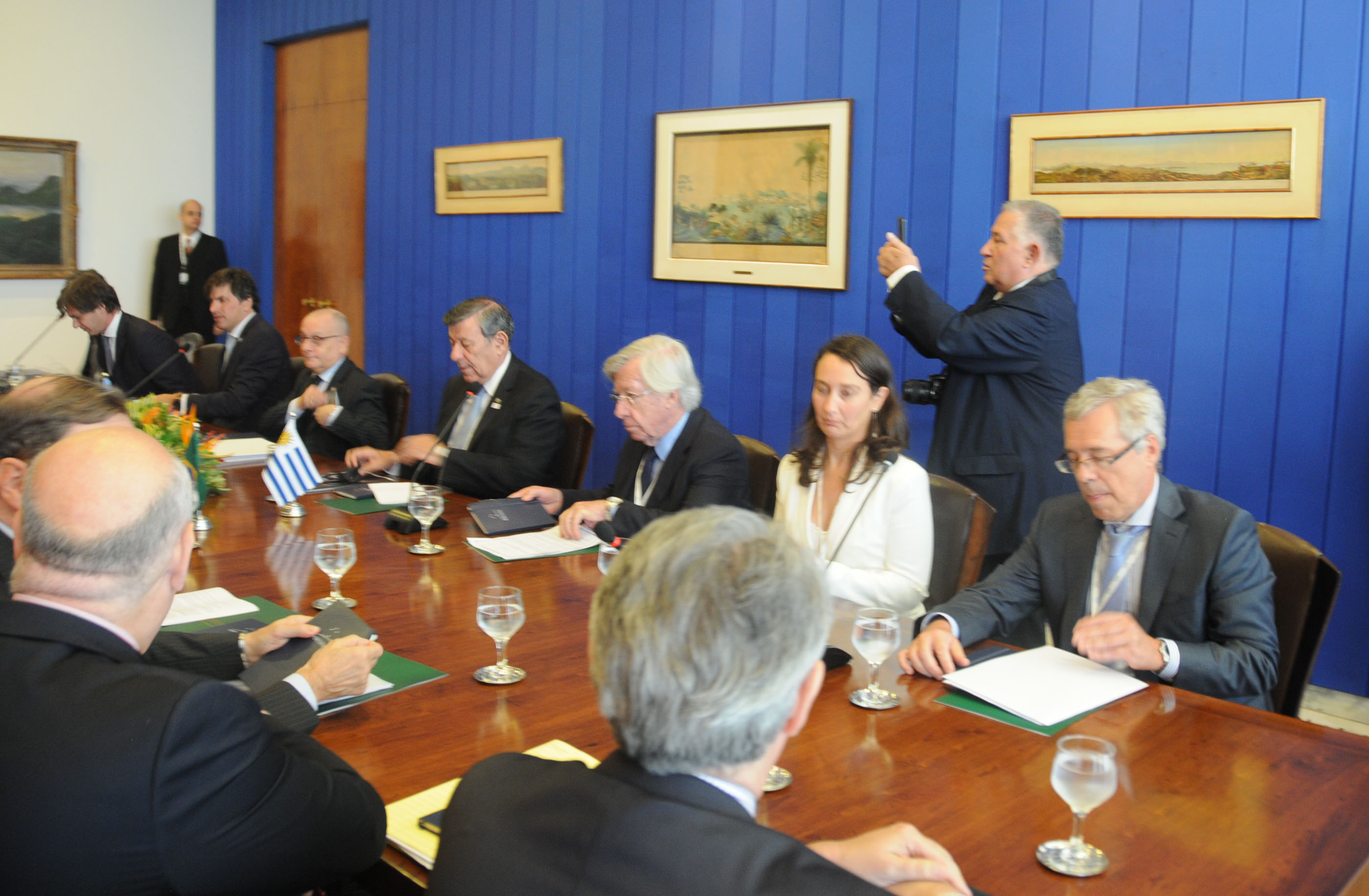 Reunión de ministros de Economía y Relaciones Exteriores de los países fundadores del Mercosur