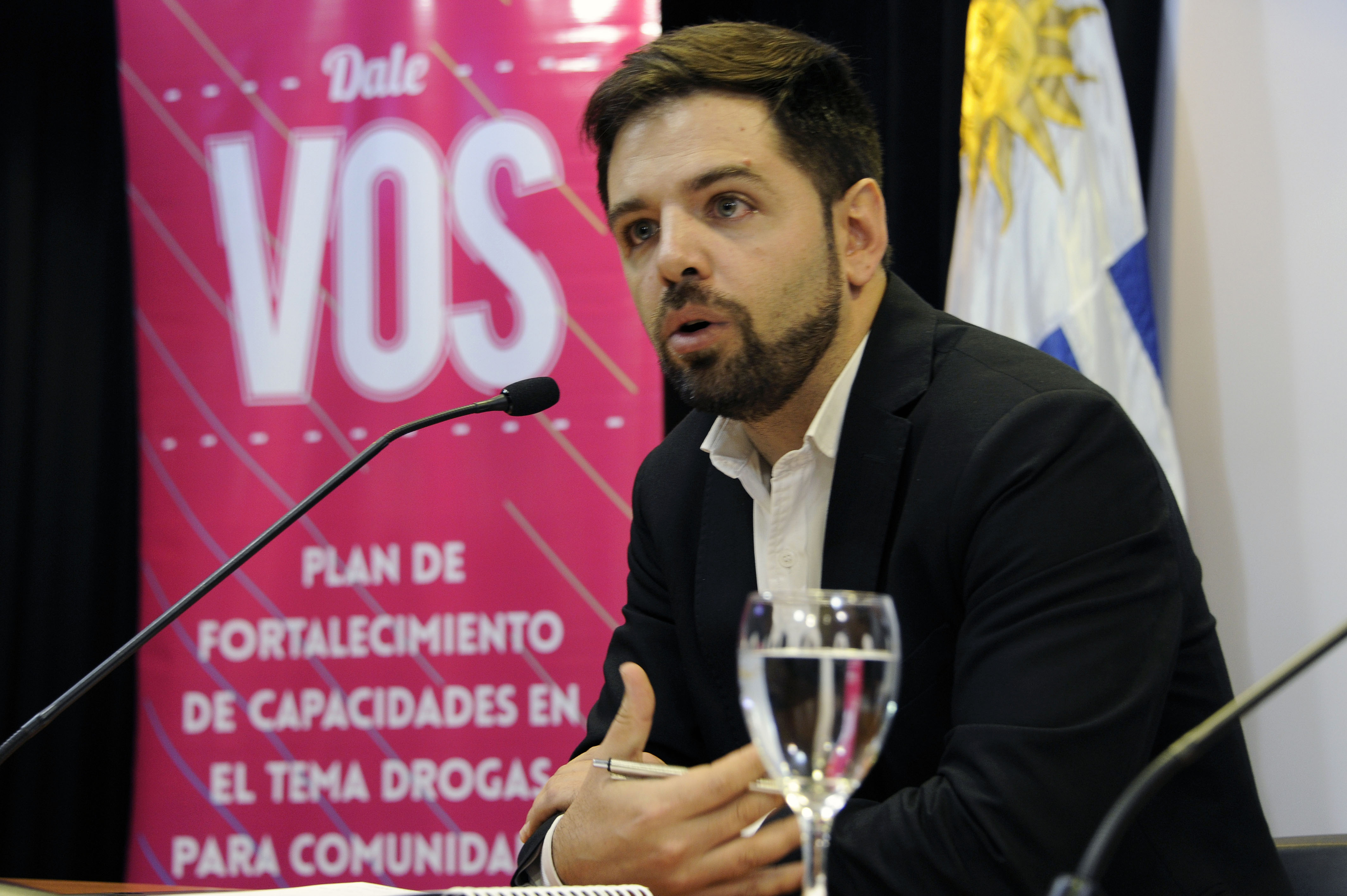 Secretario general de la Junta Nacional de Drogas, Diego Olivera