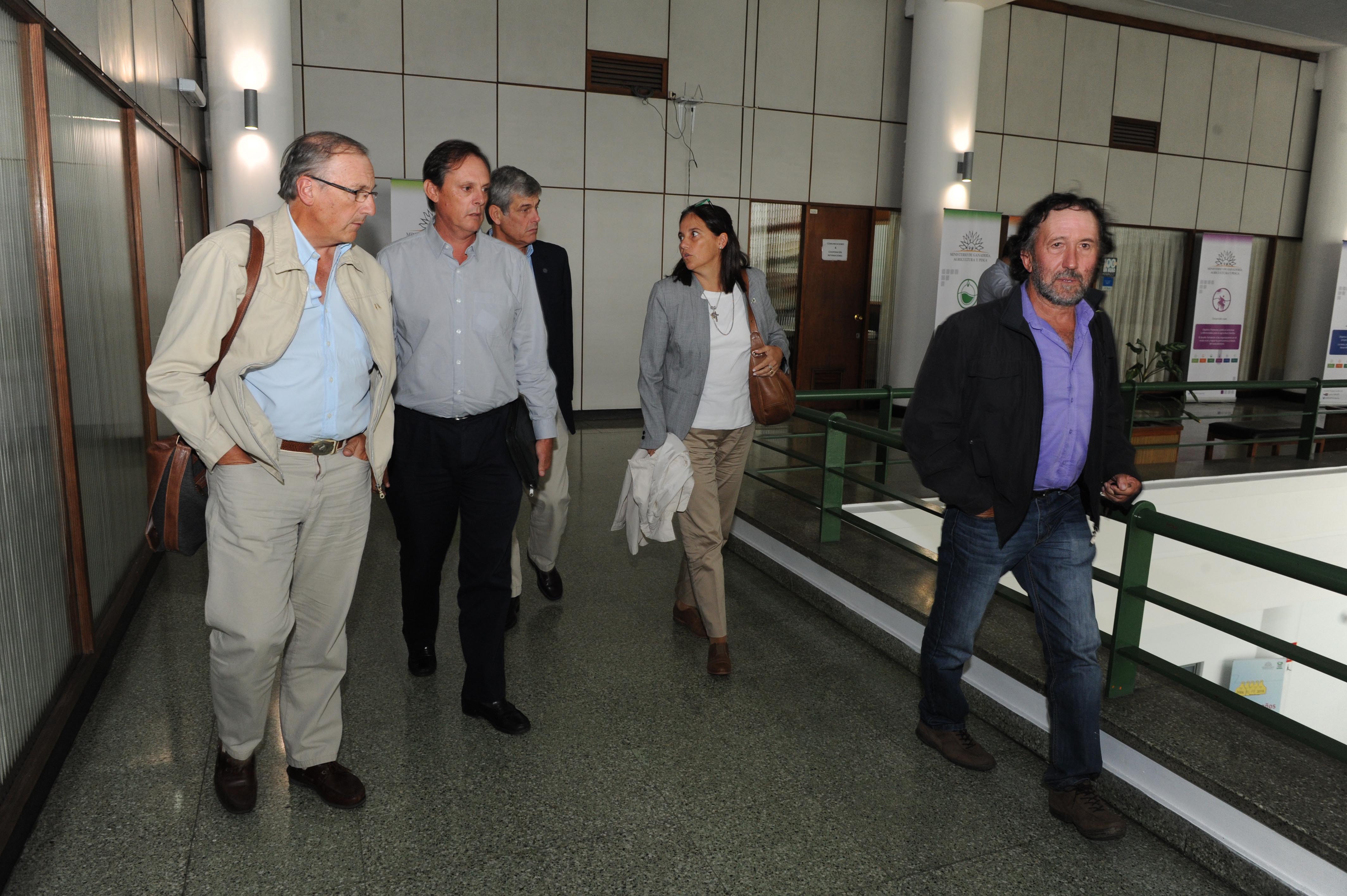 Organizaciones gremiales agropecuarias que se reunieron con Benech y Astori