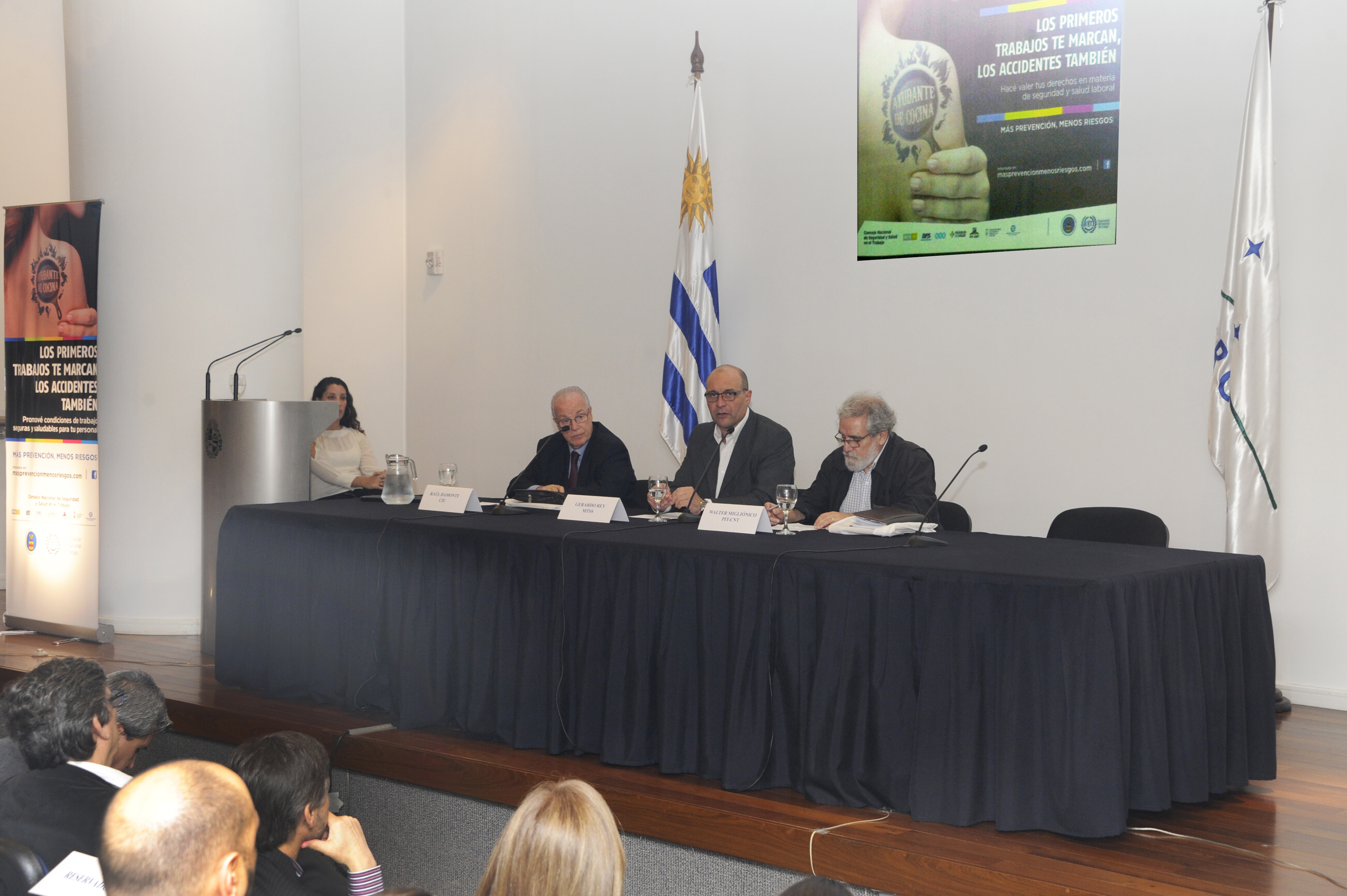 Lanzamiento de una campaña publicitaria para prevenir accidentes laborales en jóvenes