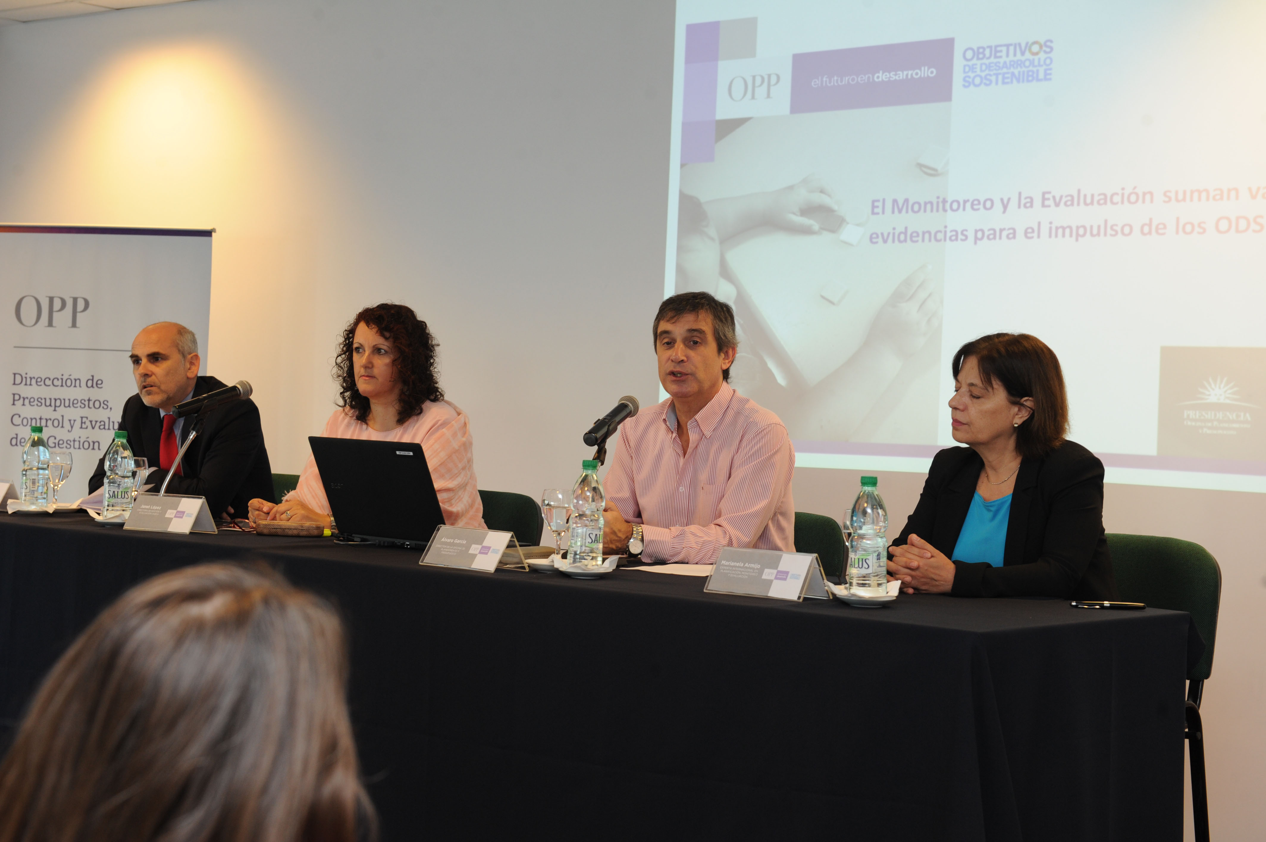 Álvaro García, en el encuentro de buenas prácticas en seguimiento y evaluación para impulsar la Red de Oficinas Públicas de M&E