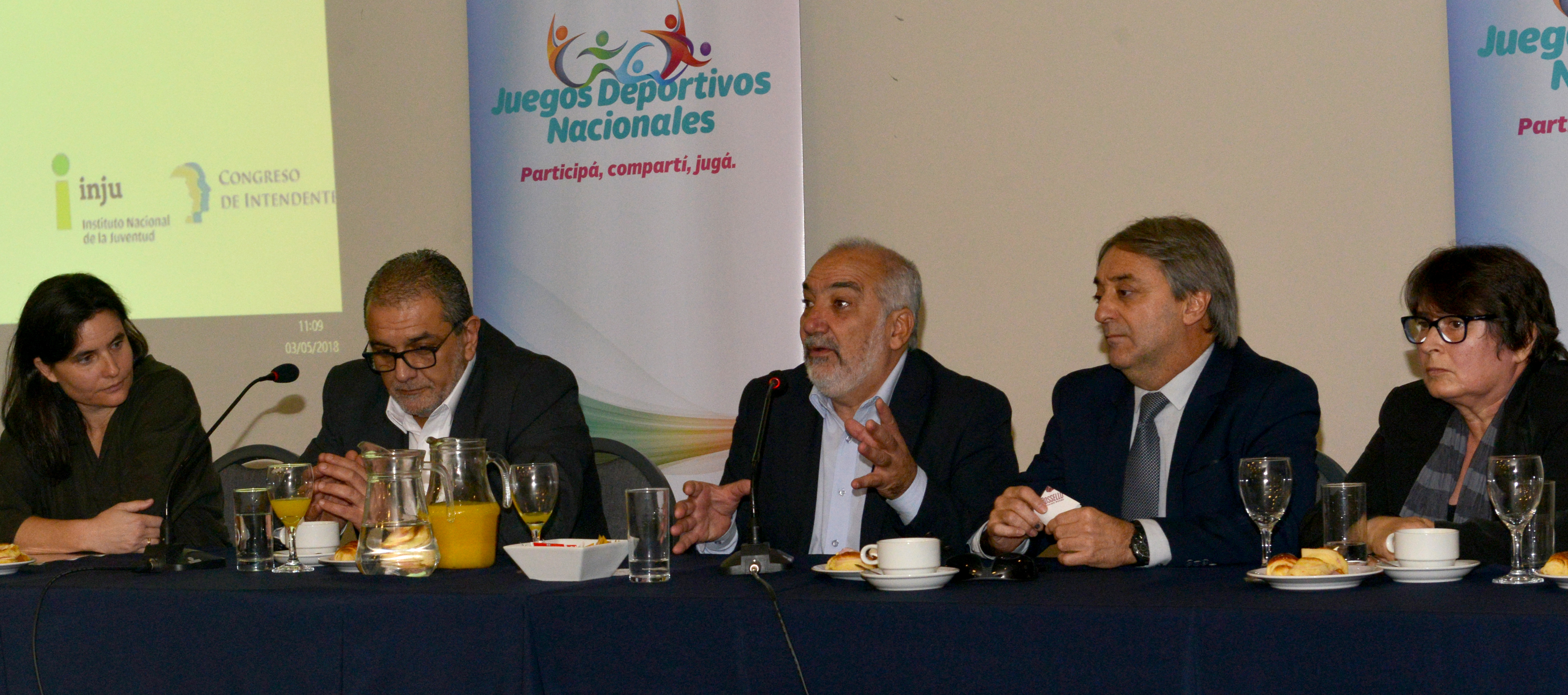 Lanzamiento de la tercera edición de los Juegos Deportivos Nacionales