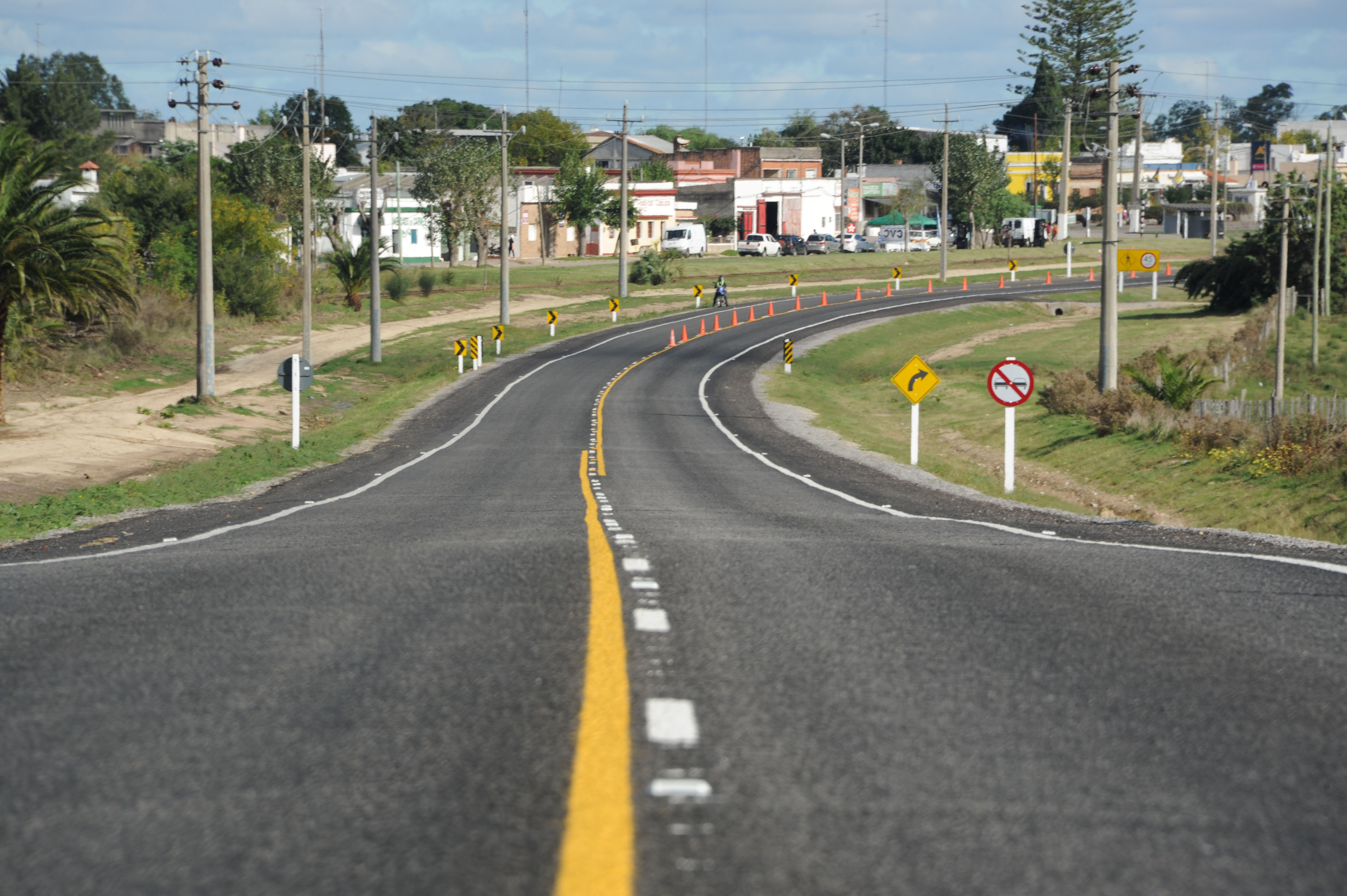 Ministerio de Transporte inauguró primer tramo de reconstrucción de ruta 7 entre Casupá y Reboledo