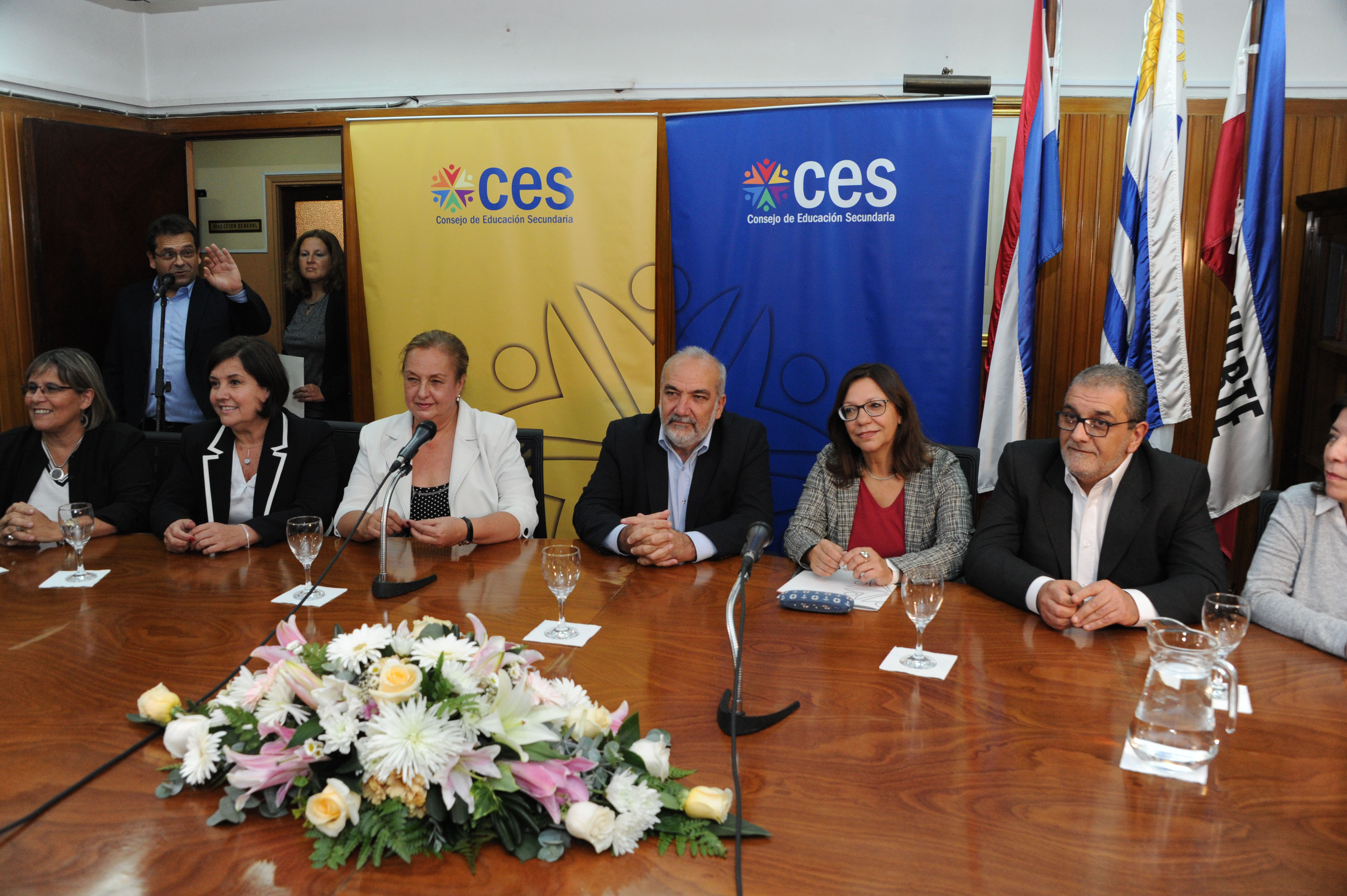 Acto de asunción del cargo de la nueva directora de Secundaria, Ana Olivera