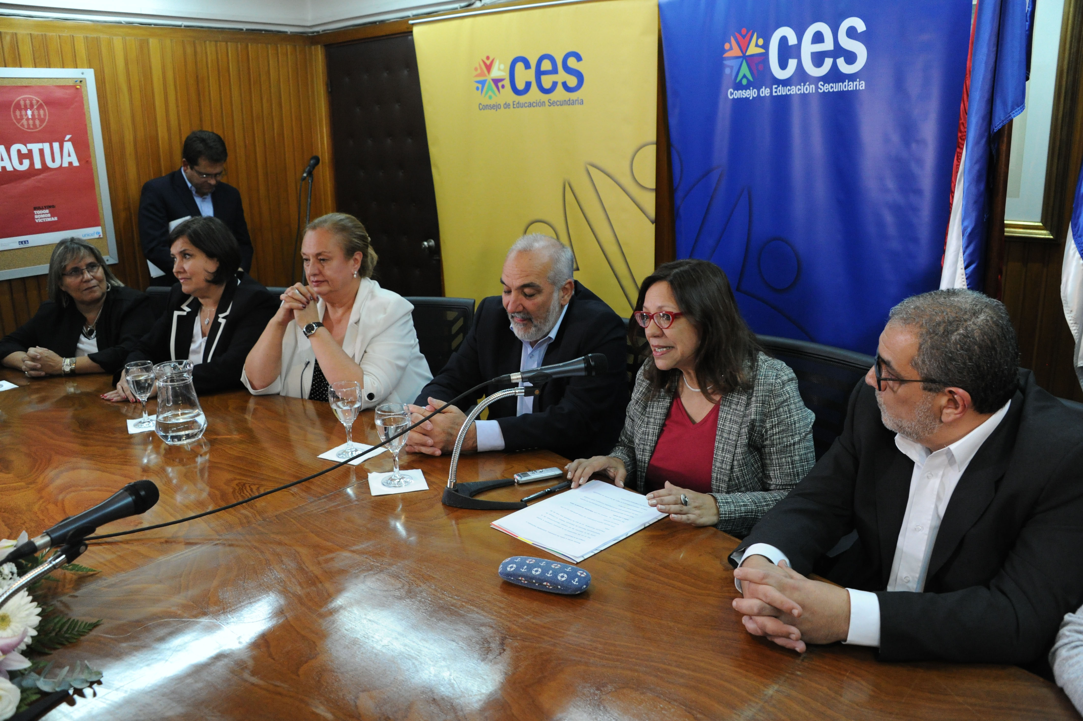 Acto de asunción del cargo de la nueva directora de Secundaria, Ana Olivera
