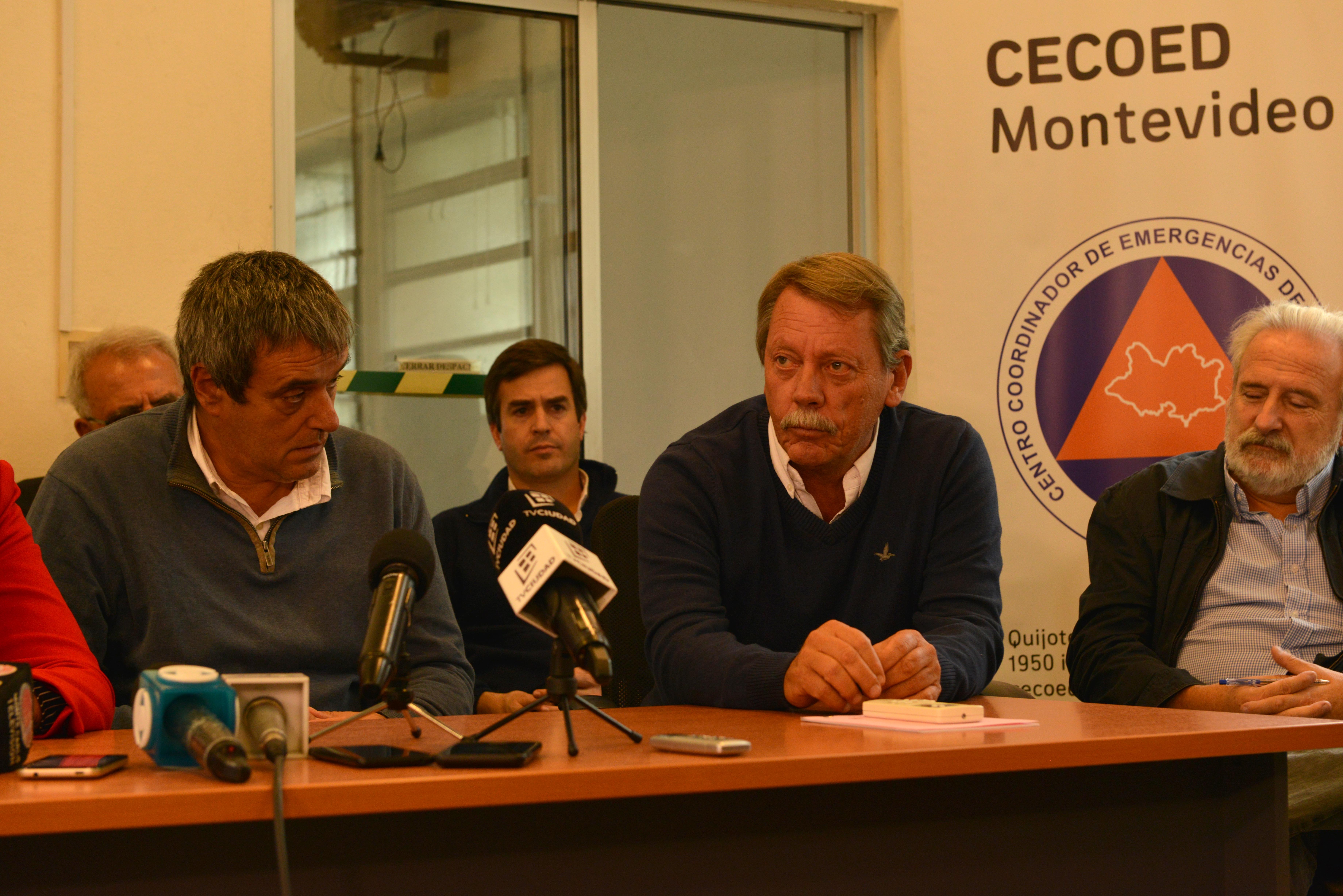 Conferencia de prensa sobre personas en situación de calle