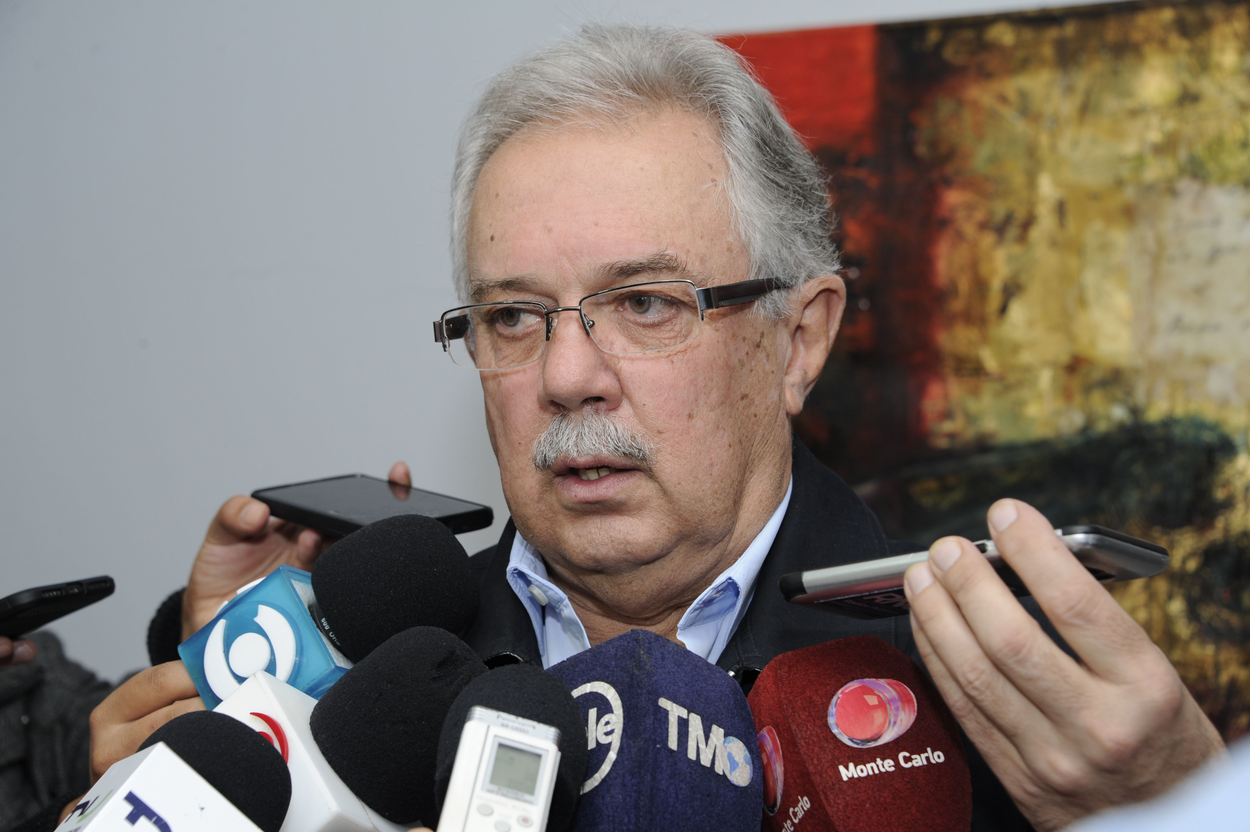 Ministro Jorge Menéndez, en declaraciones a la prensa