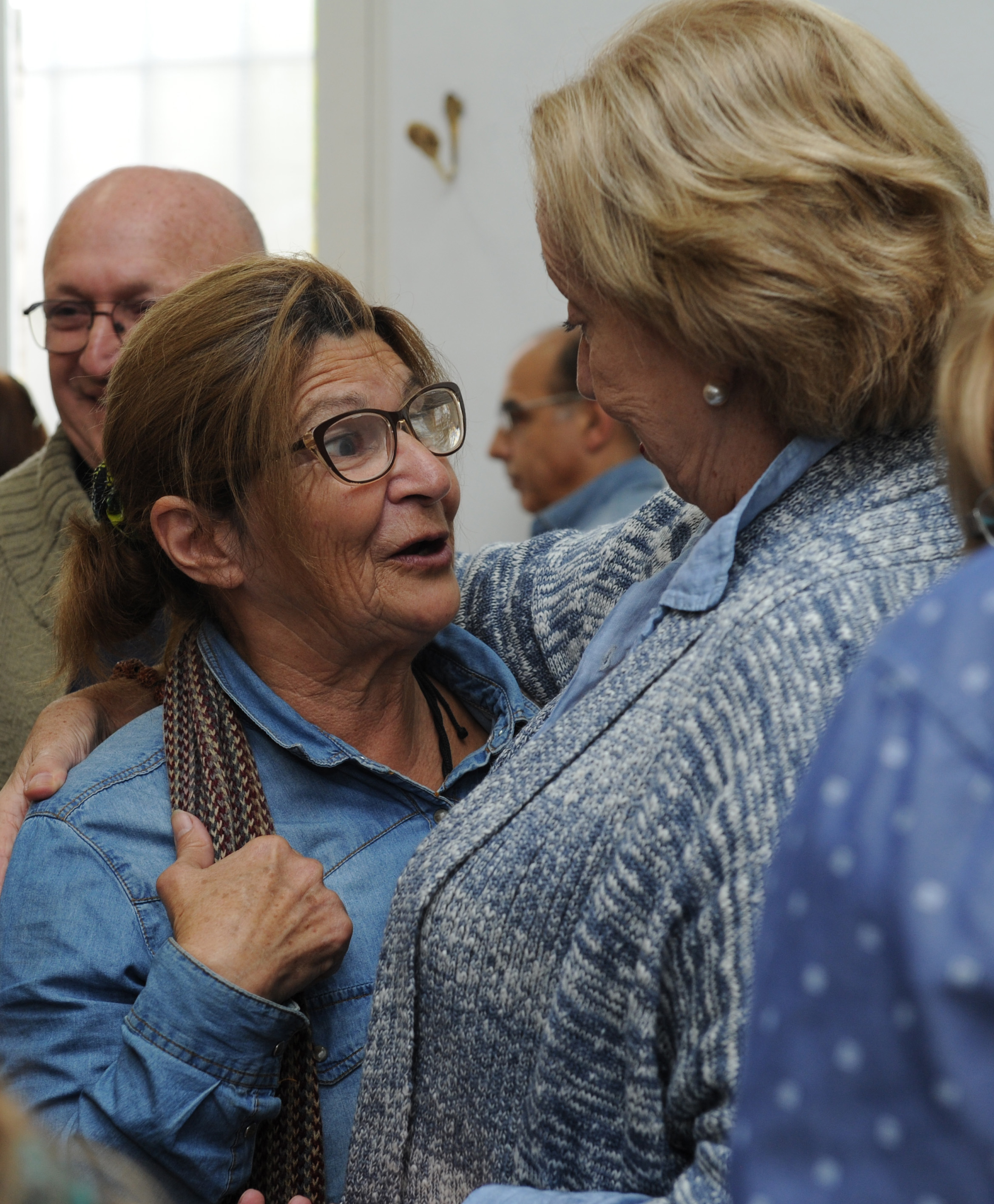 Ministra María Julia Muñoz en audiencia pública en Florida