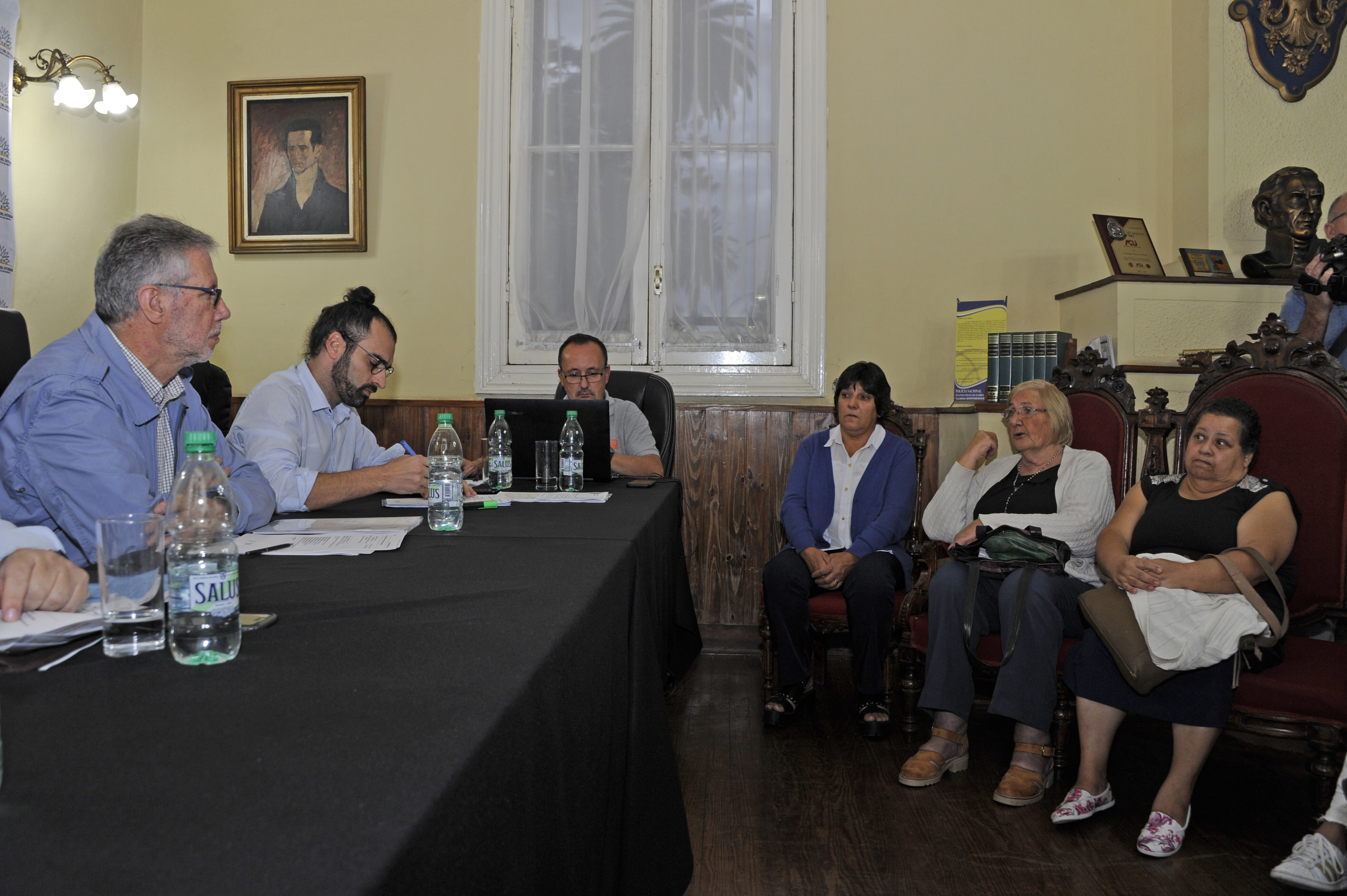 Titular interino del Interior, Jorge Vázquez, se reunió con actores sociales de la ciudad de Florida
