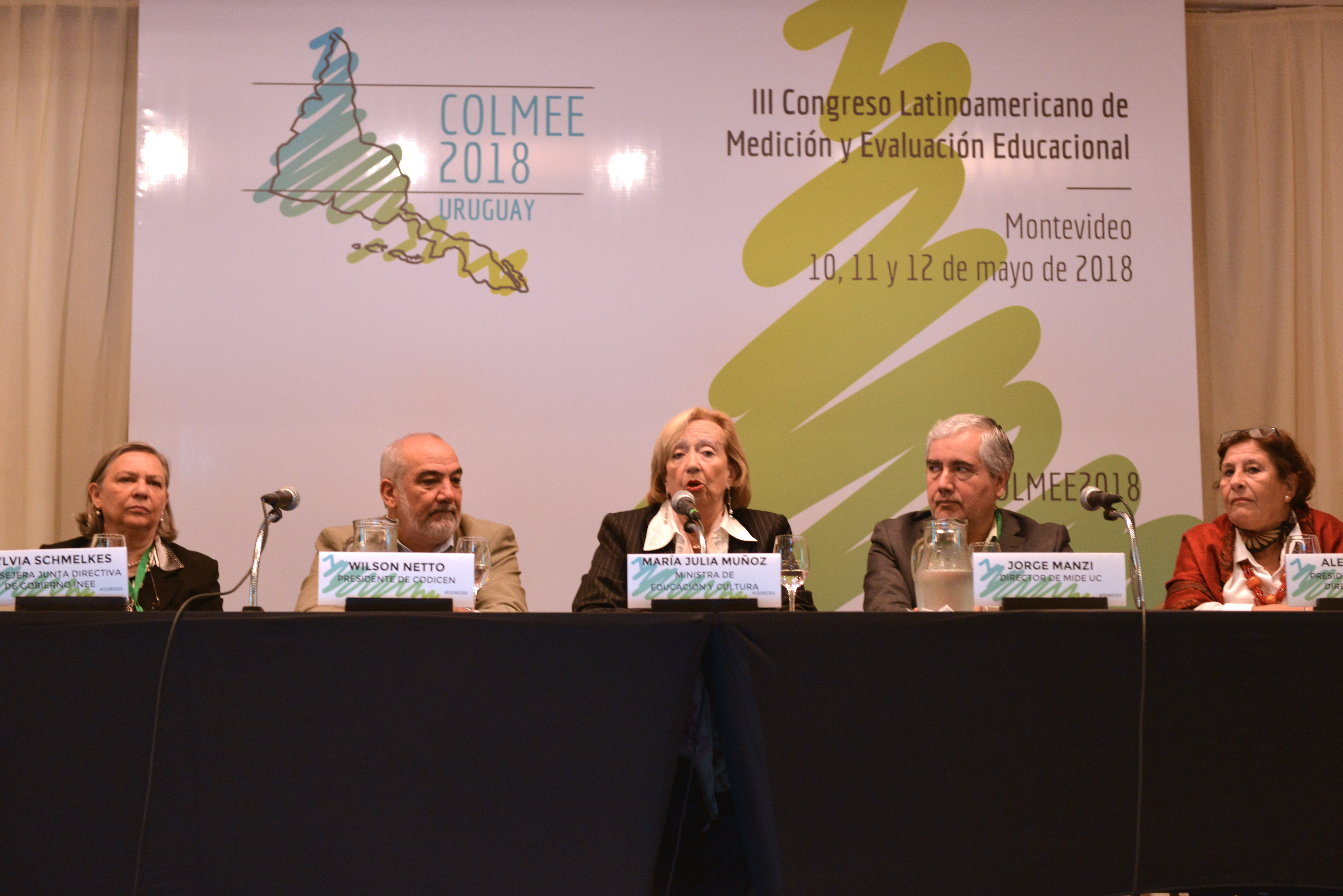 Apertura del III Congreso Latinoamericano de Medición y Evaluación Educacional, Colmee 2018