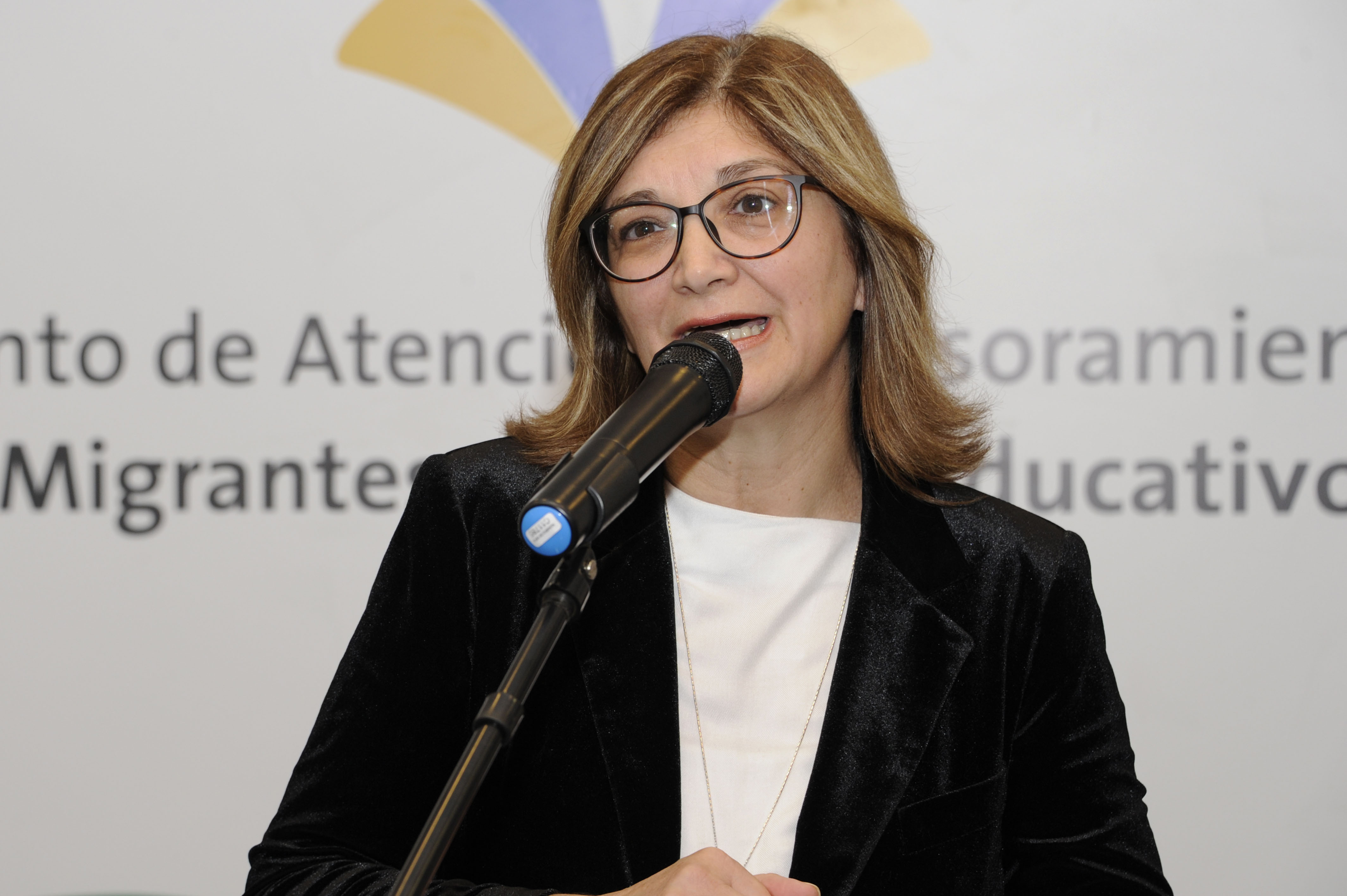 Directora nacional de Educación, Rosita Inés Ángelo