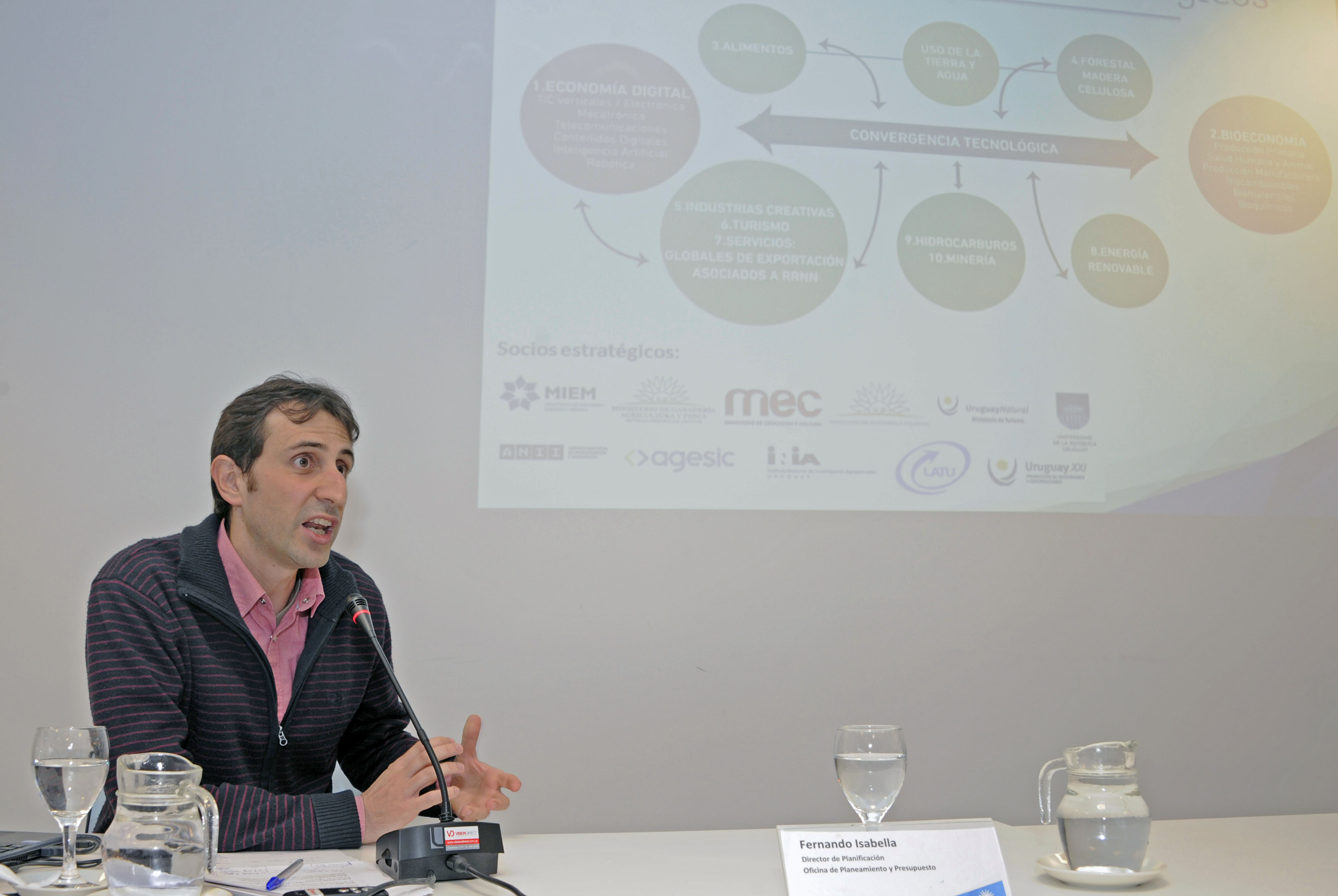 Director de Planificación de OPP, Fernando Isabella