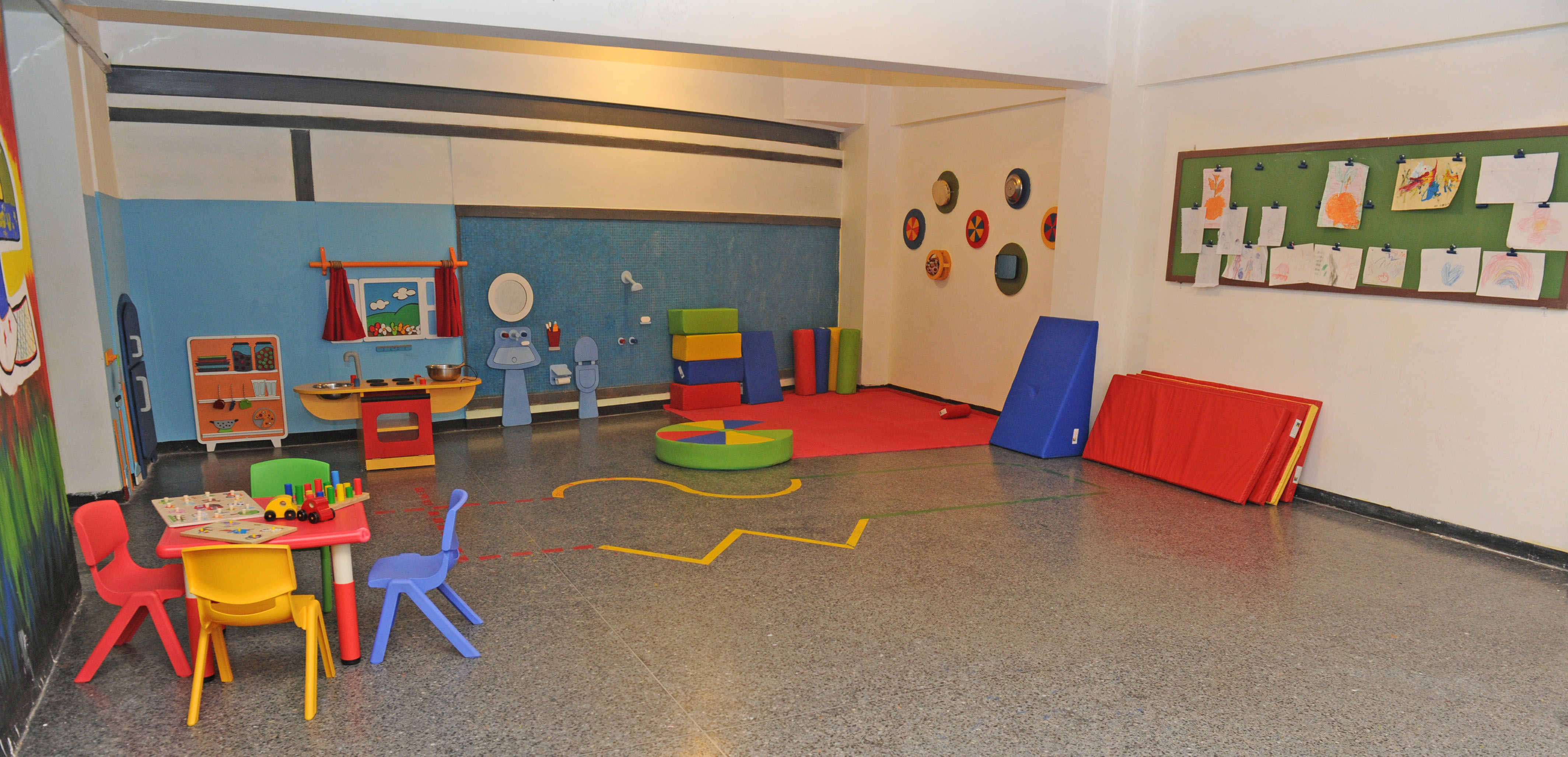 Rincón Infantil en la unidad n.º 9 del Centro Nacional de Rehabilitación