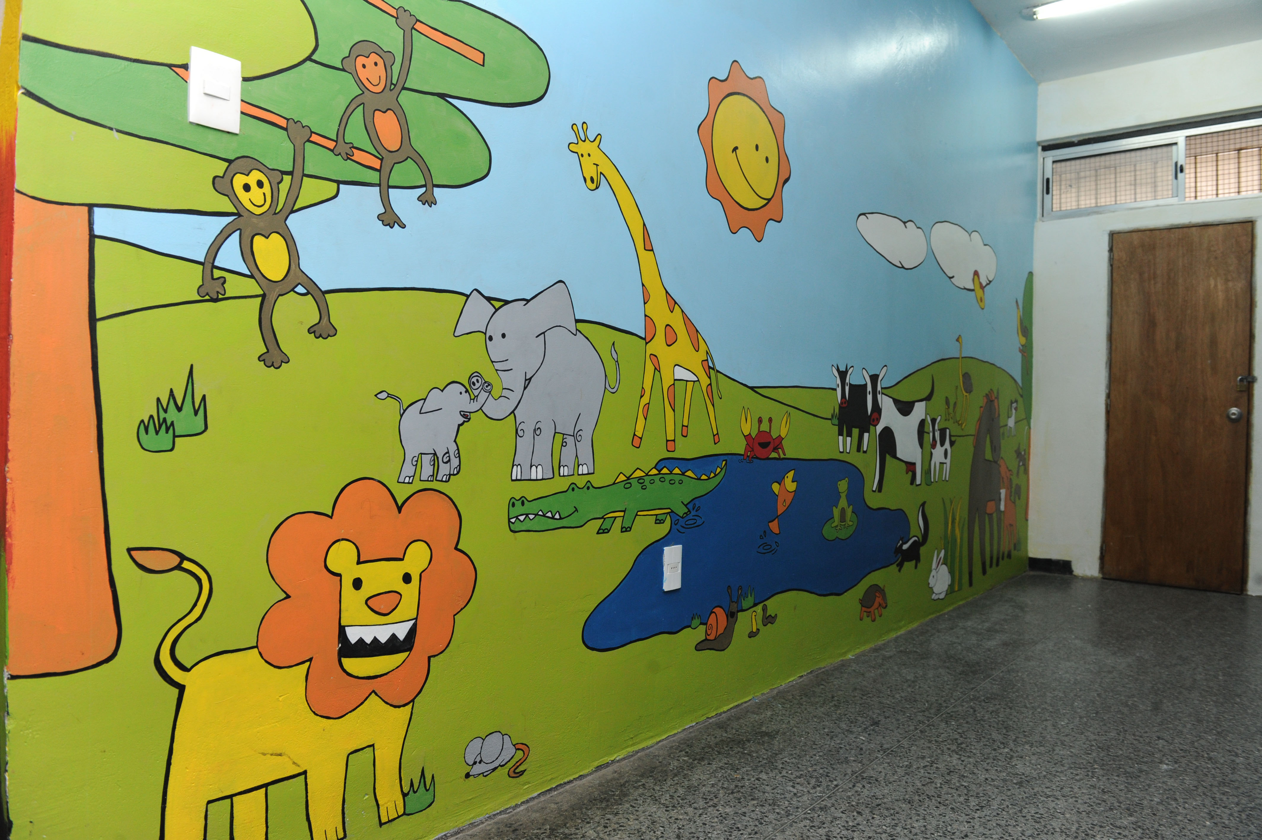 Rincón Infantil en la unidad n.º 9 del Centro Nacional de Rehabilitación