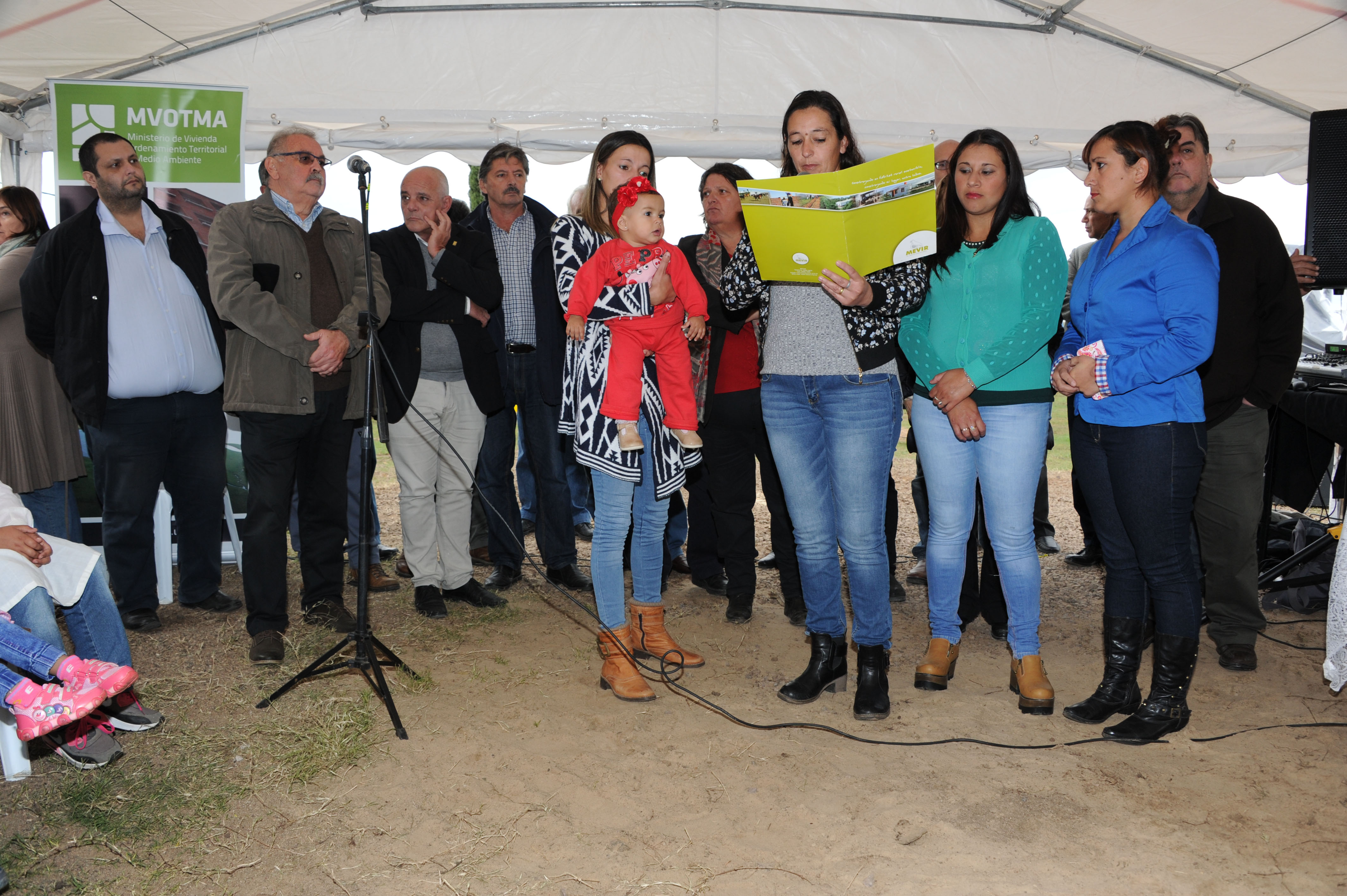 Mevir entregó la vivienda número 30.000 en la localidad de Pueblo del Barro, en Tacuarembó