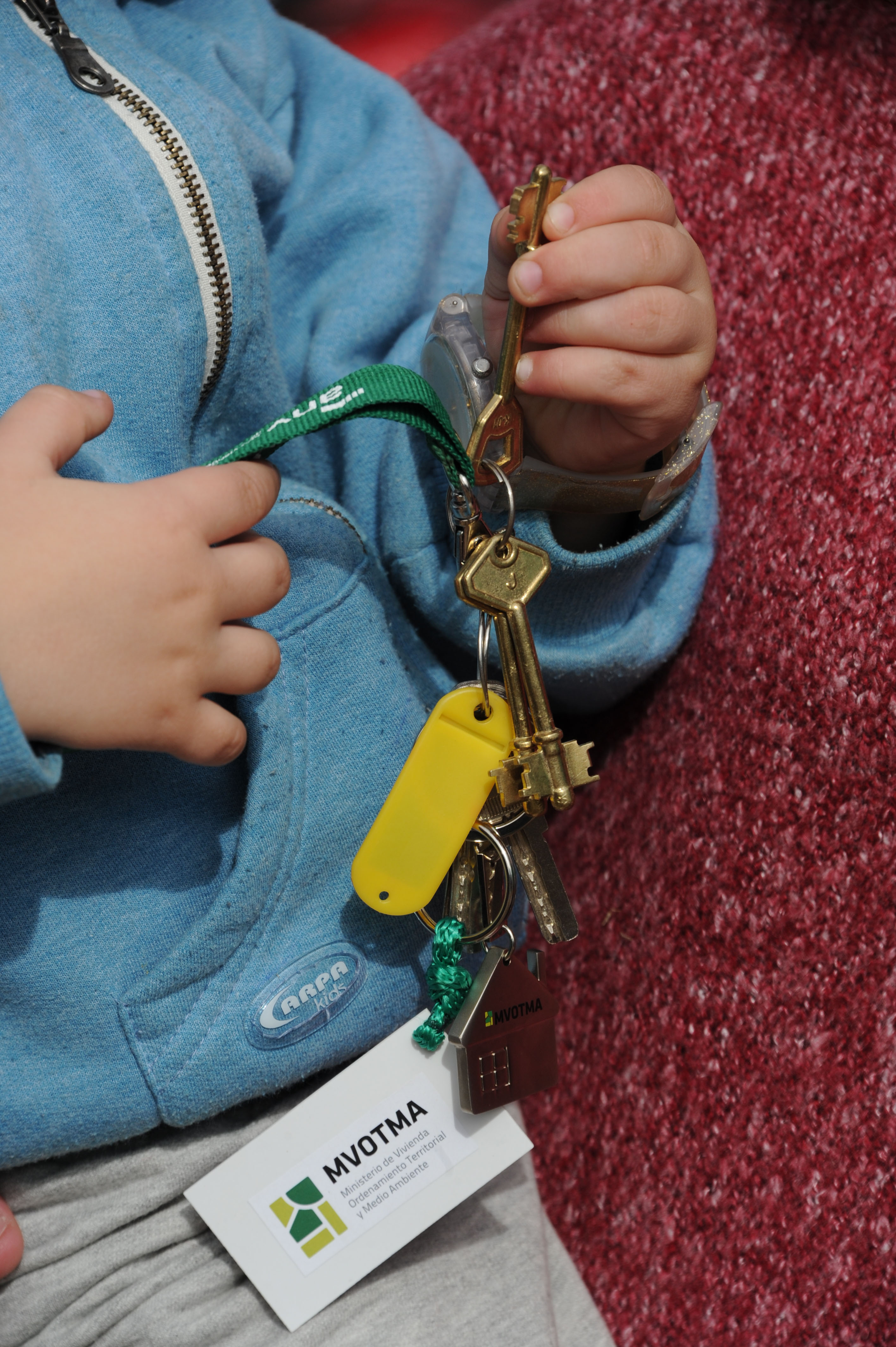 Inauguración del complejo habitacional Tomás de Mattos, en Tacuarembó