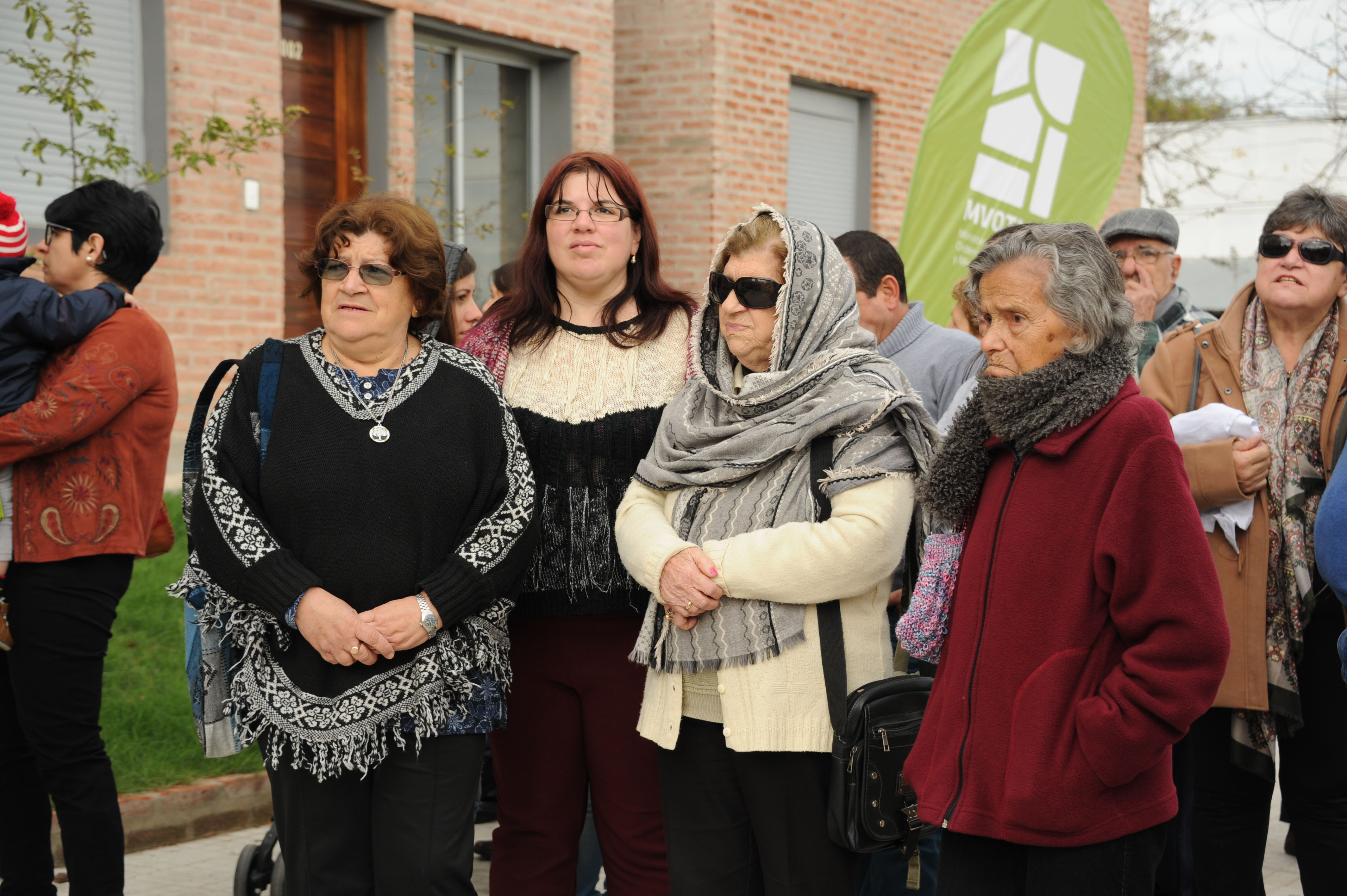 Inauguración del complejo habitacional Tomás de Mattos, en Tacuarembó