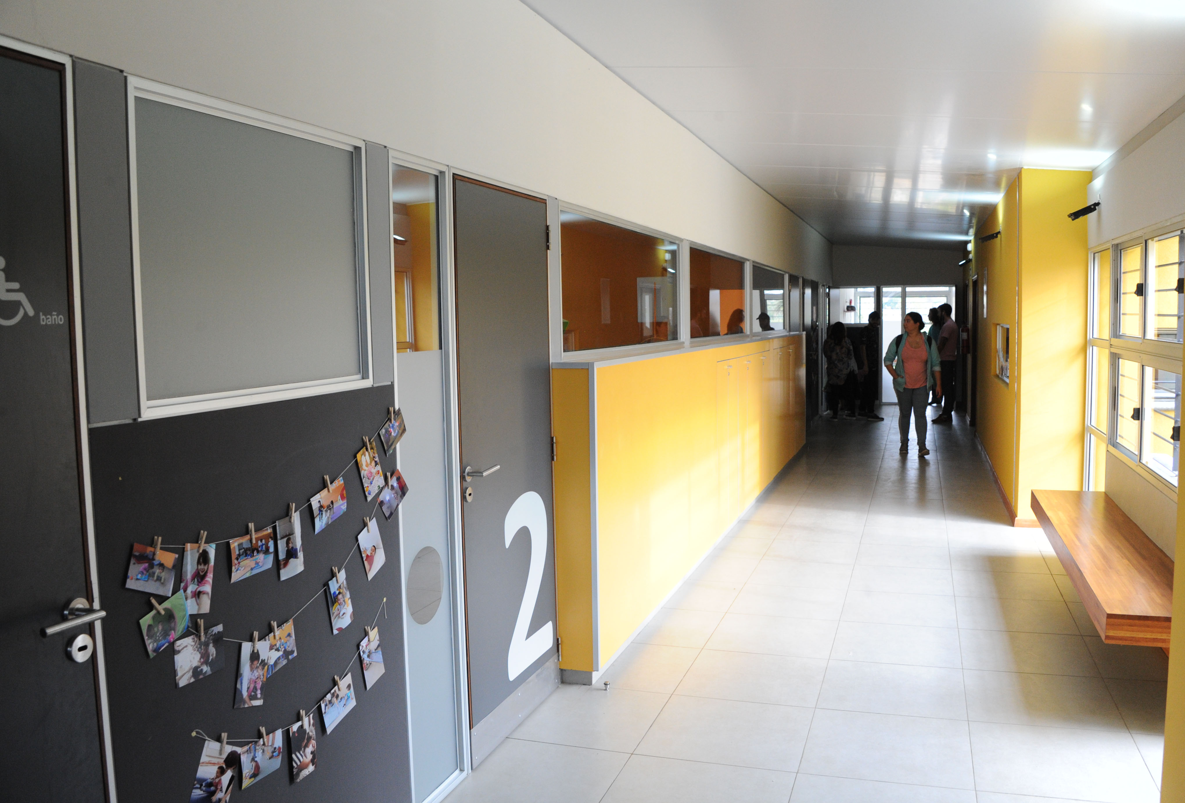 Inauguración del CAIF Itamby en Montevideo