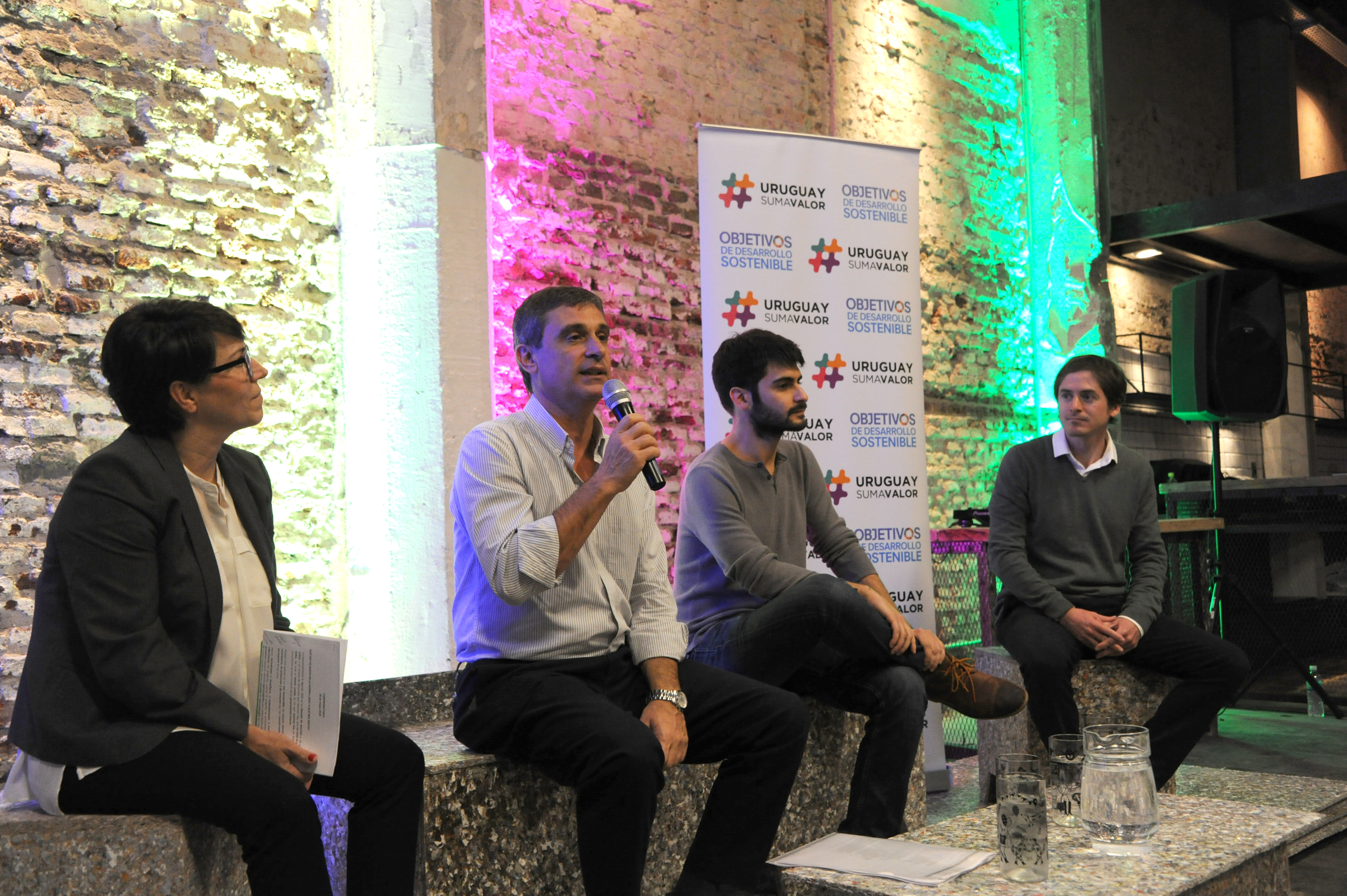 Mireia Villar, Álvaro García, Federico Barreto y Álvaro Pena