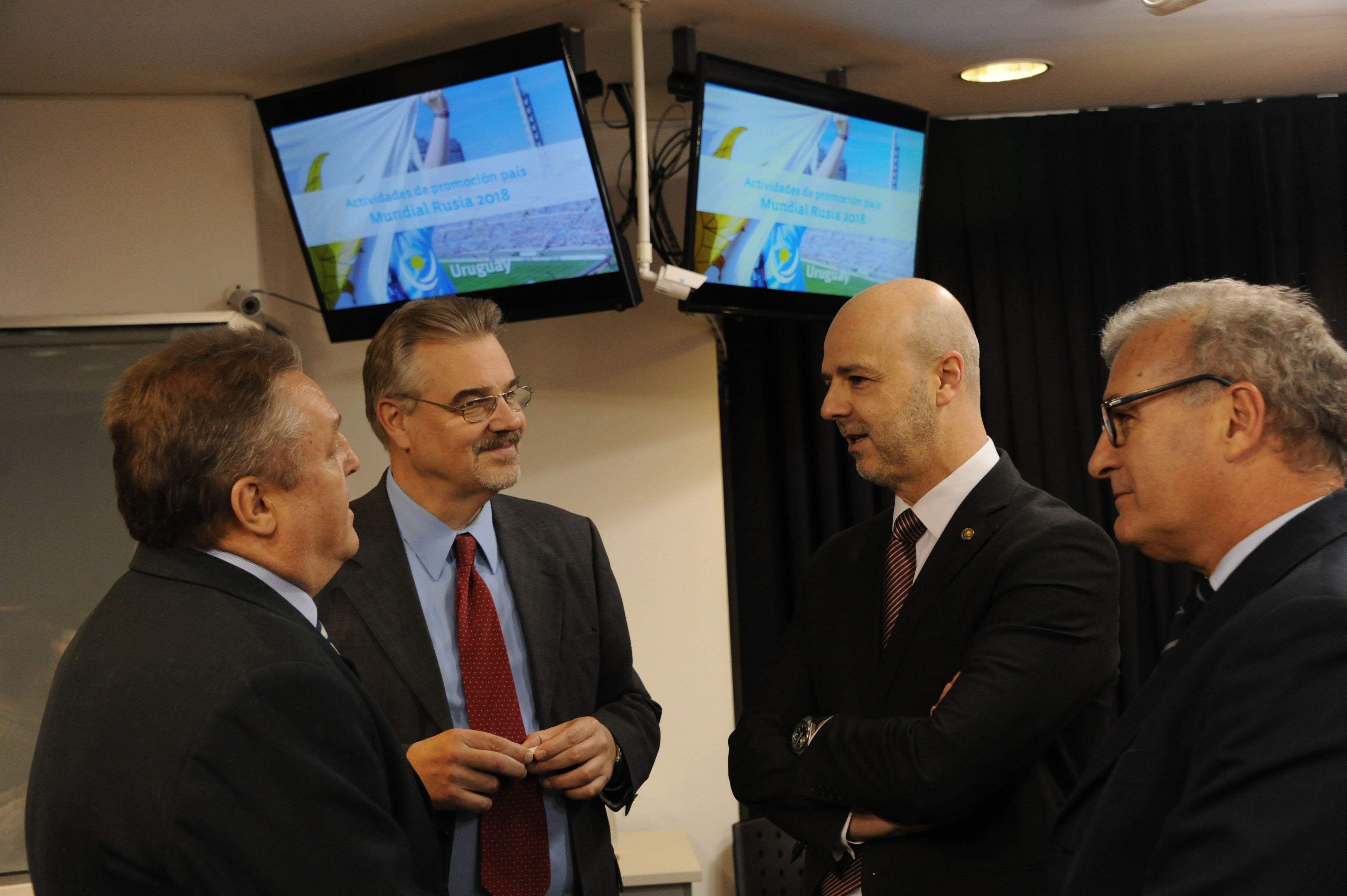 Presentación de las actividades de promoción de Uruguay en el mundial de Rusia 2018