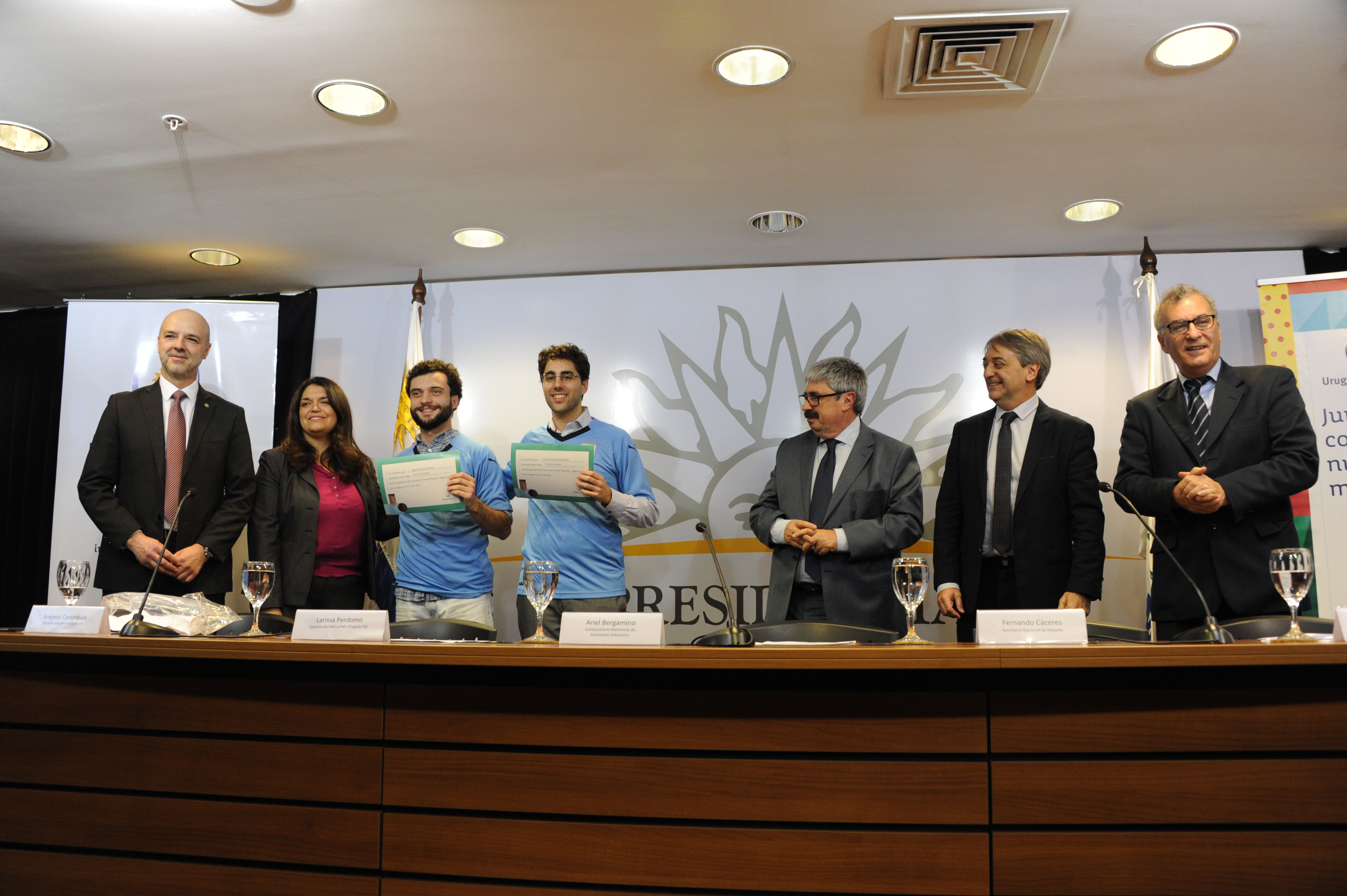 Presentación de las actividades de promoción de Uruguay en el mundial de Rusia 2018