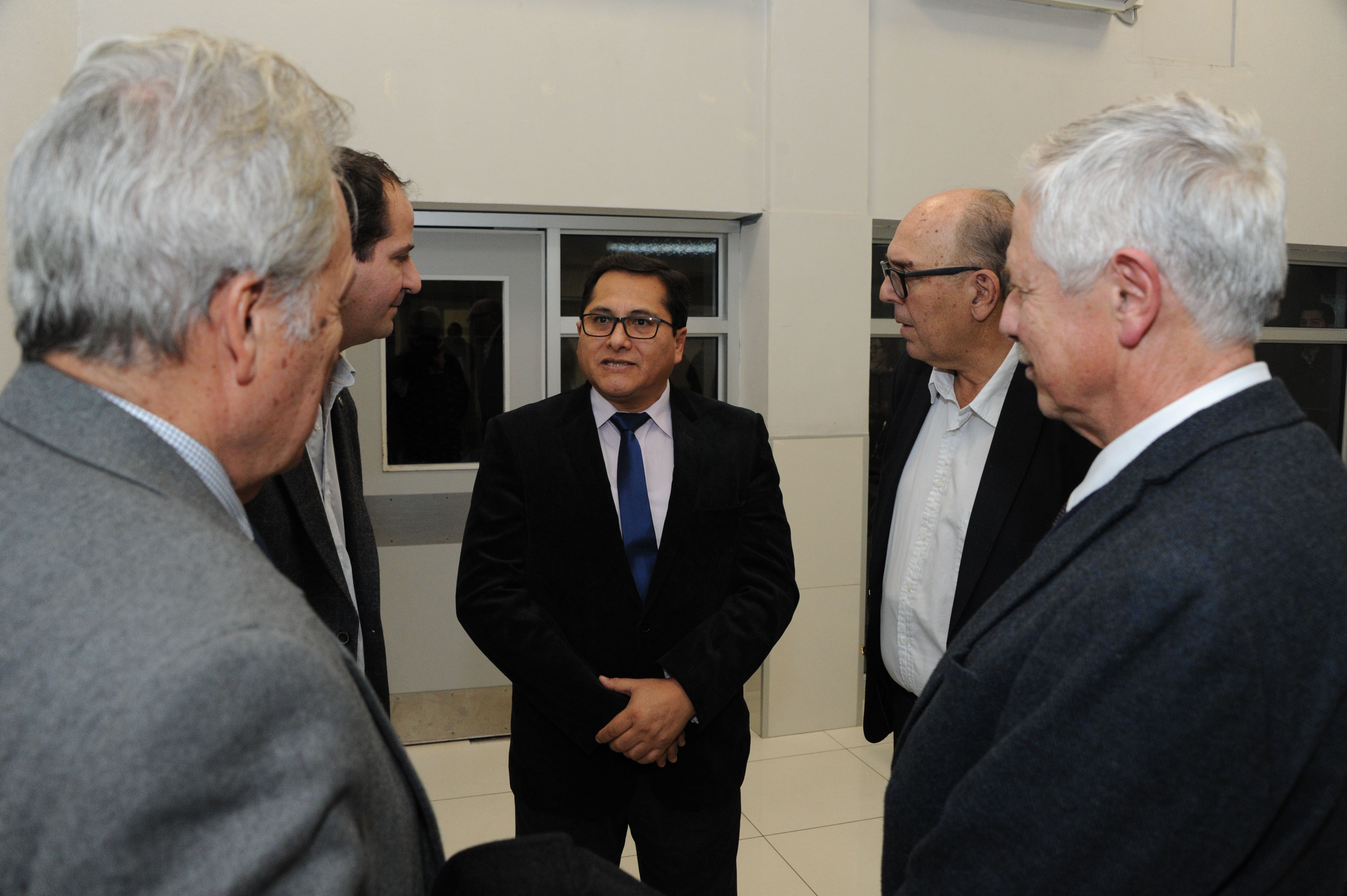 Ministro Jorge Basso y otras autoridades del MSP