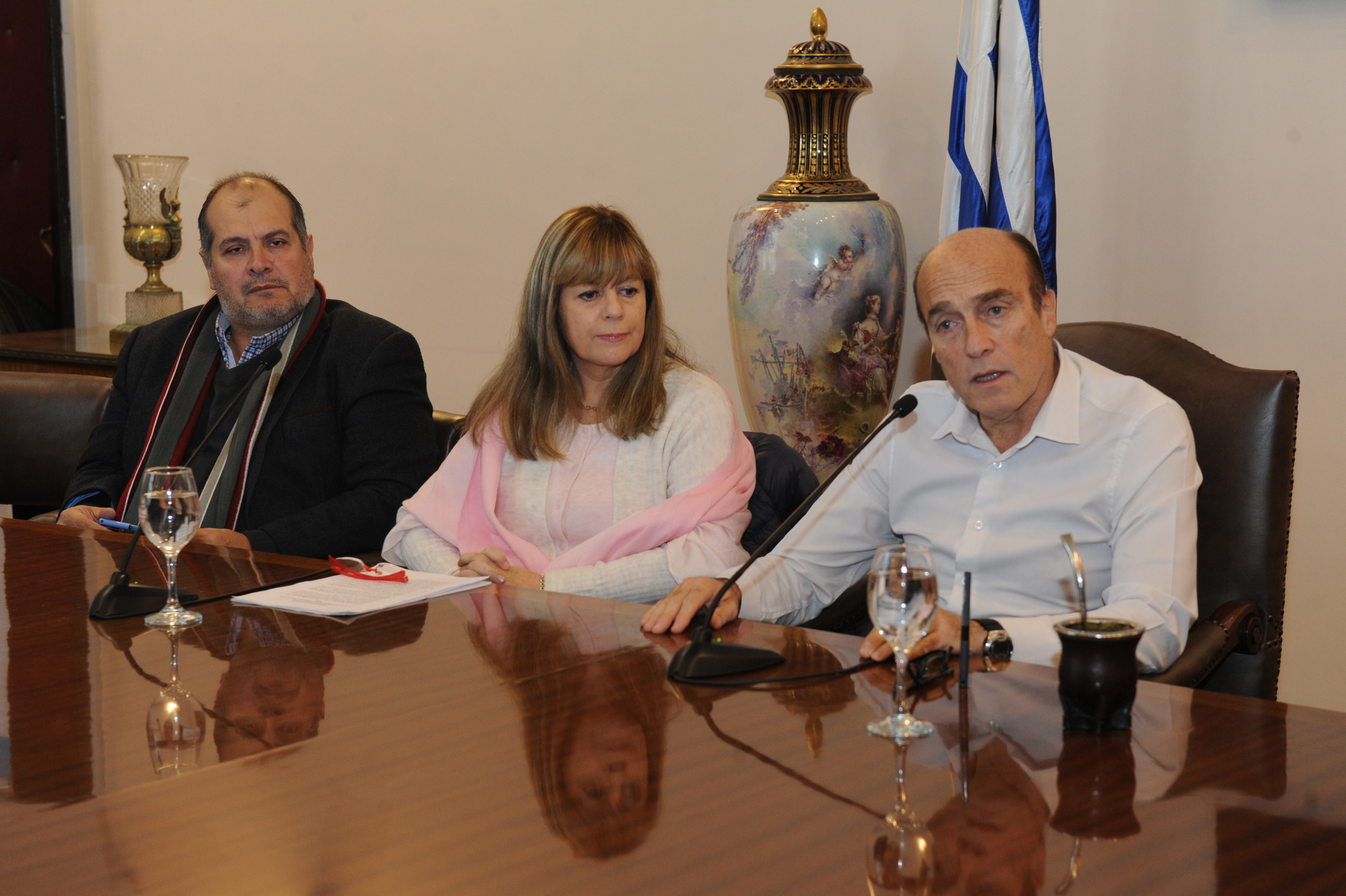 Álvaro Viviano, Gabriela Fulco y Daniel Martínez