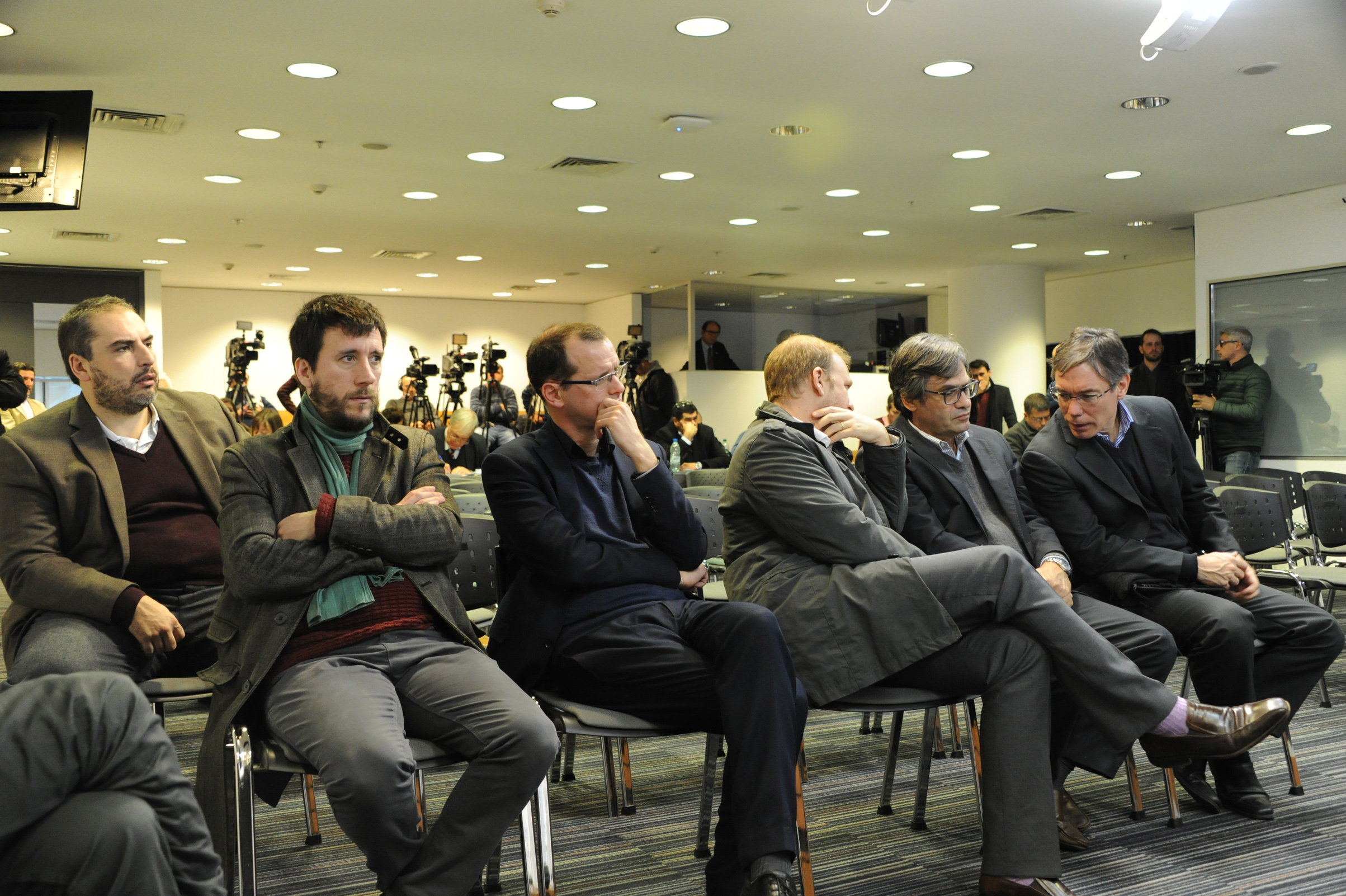 Asistentes a la conferencia