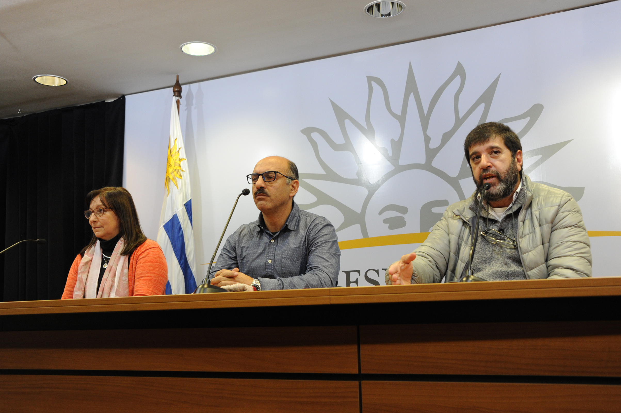Elbia Pereira, Marcelo Abdala y Fernando Pereira