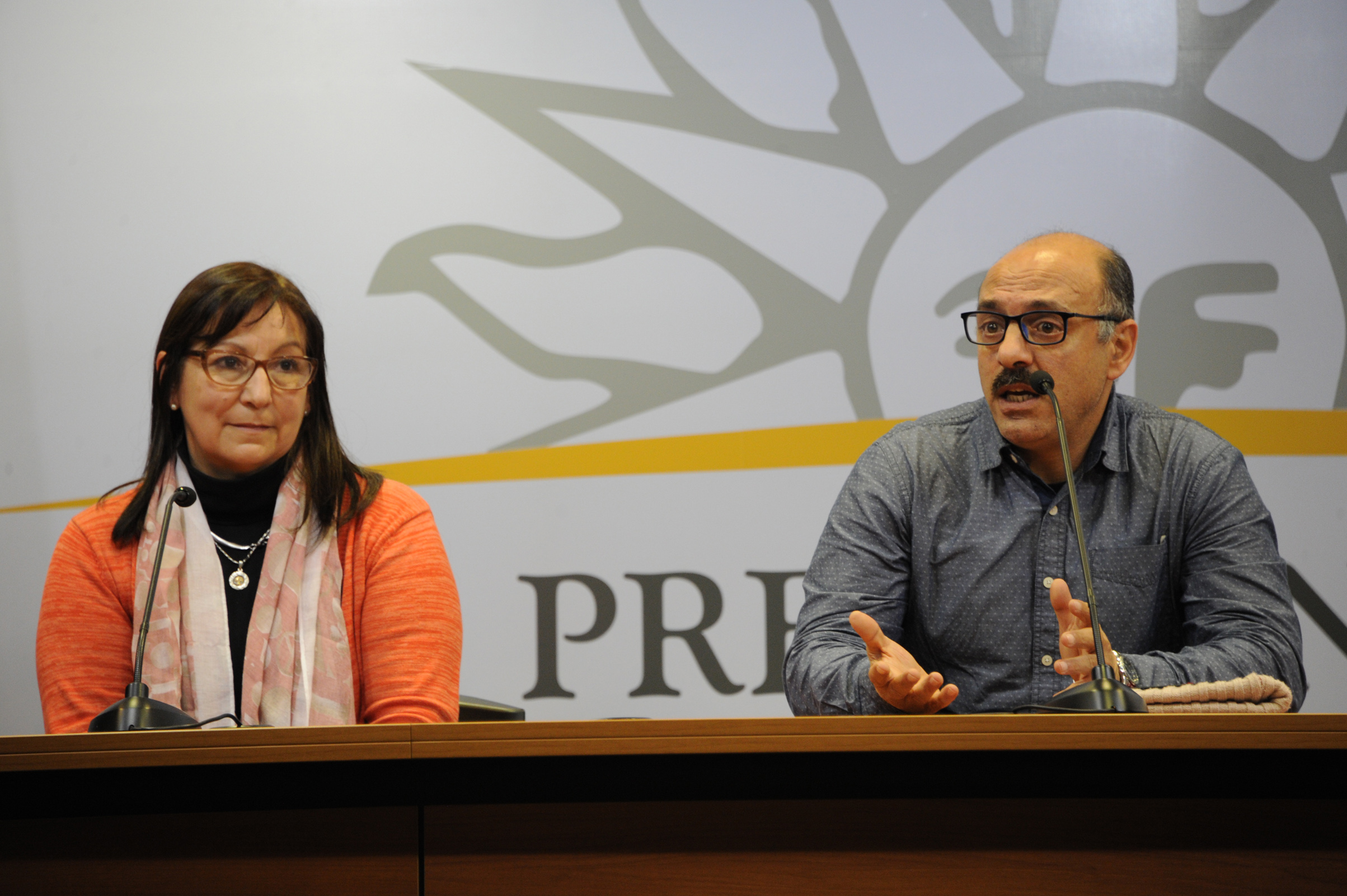 Elbia Pereira y Marcelo Abdala