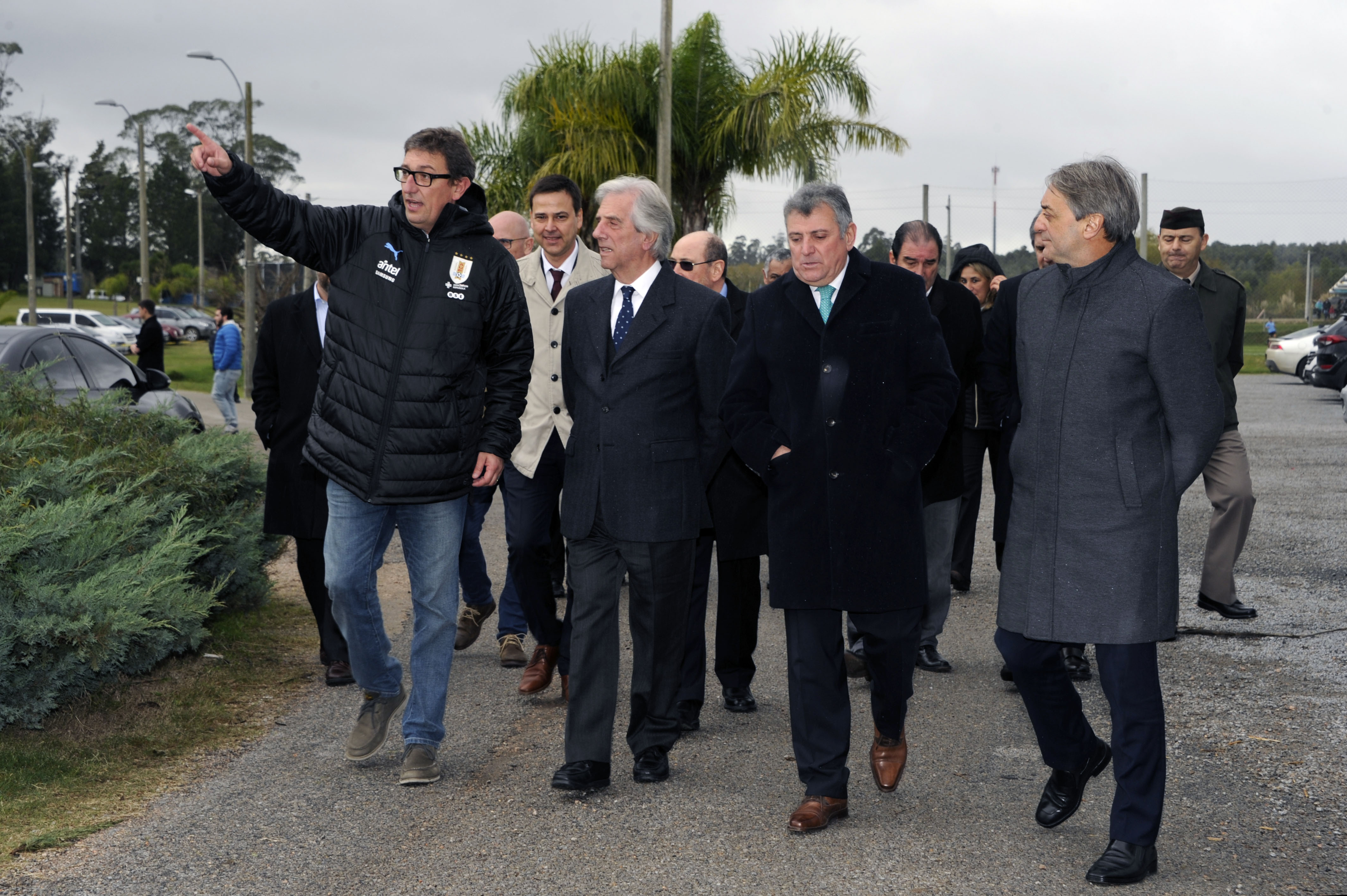 Vázquez recorre el Complejo Celeste
