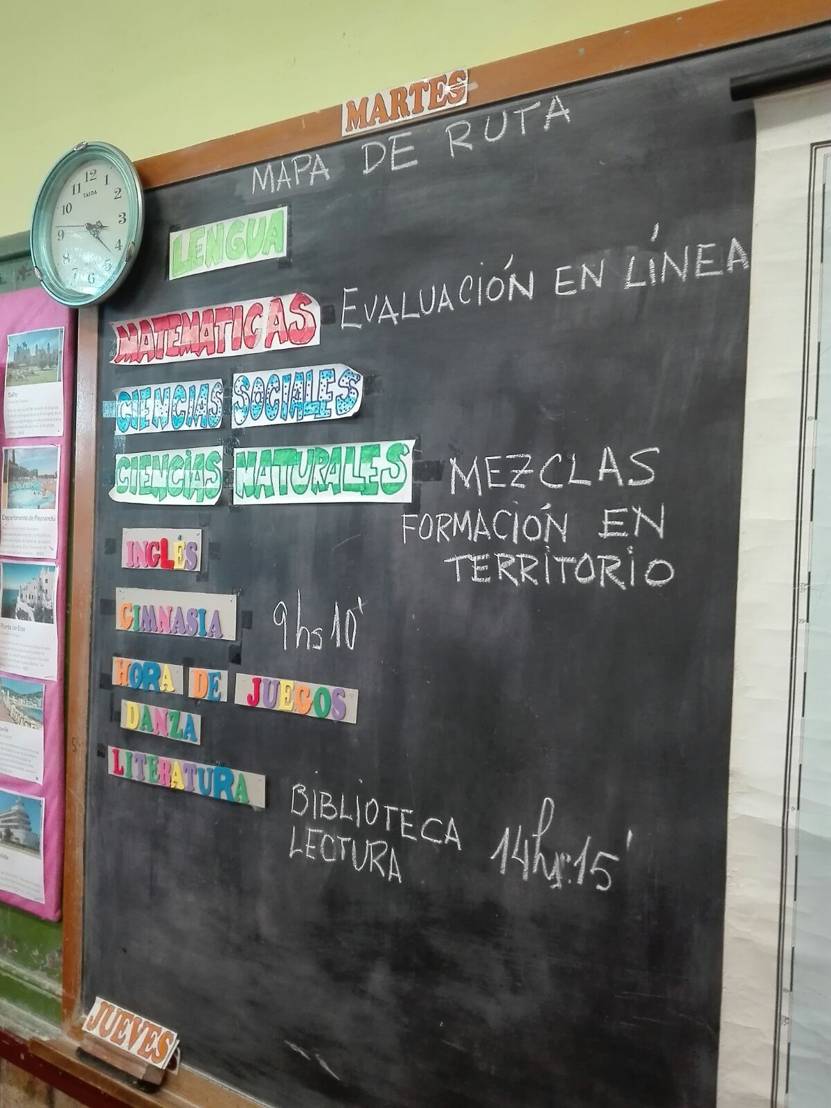 Primera jornada de las evaluaciones formativas en línea de 2018