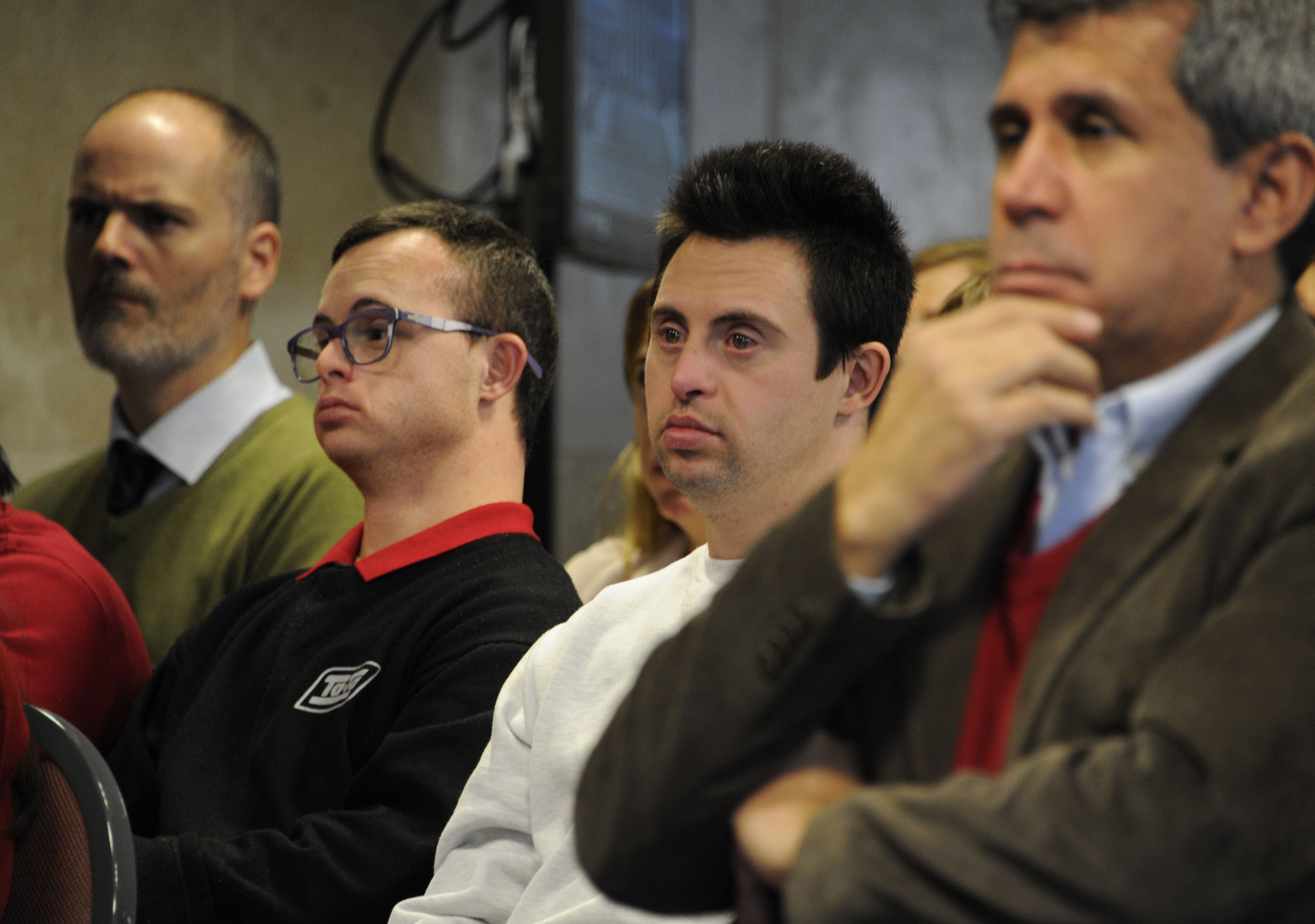 Asistentes al seminario sobre inclusión laboral y discapacidad intelectual