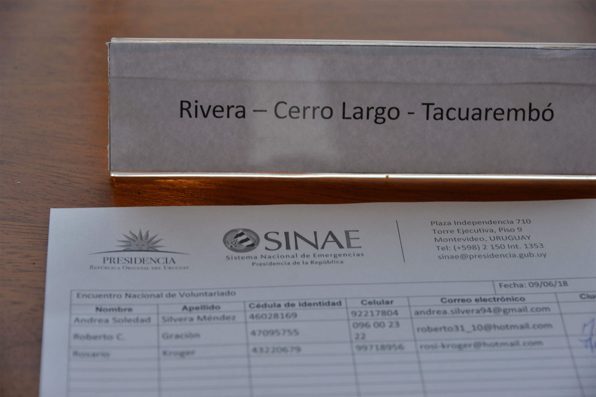 Taller de voluntariado organizado por el Sistema de Emergencias