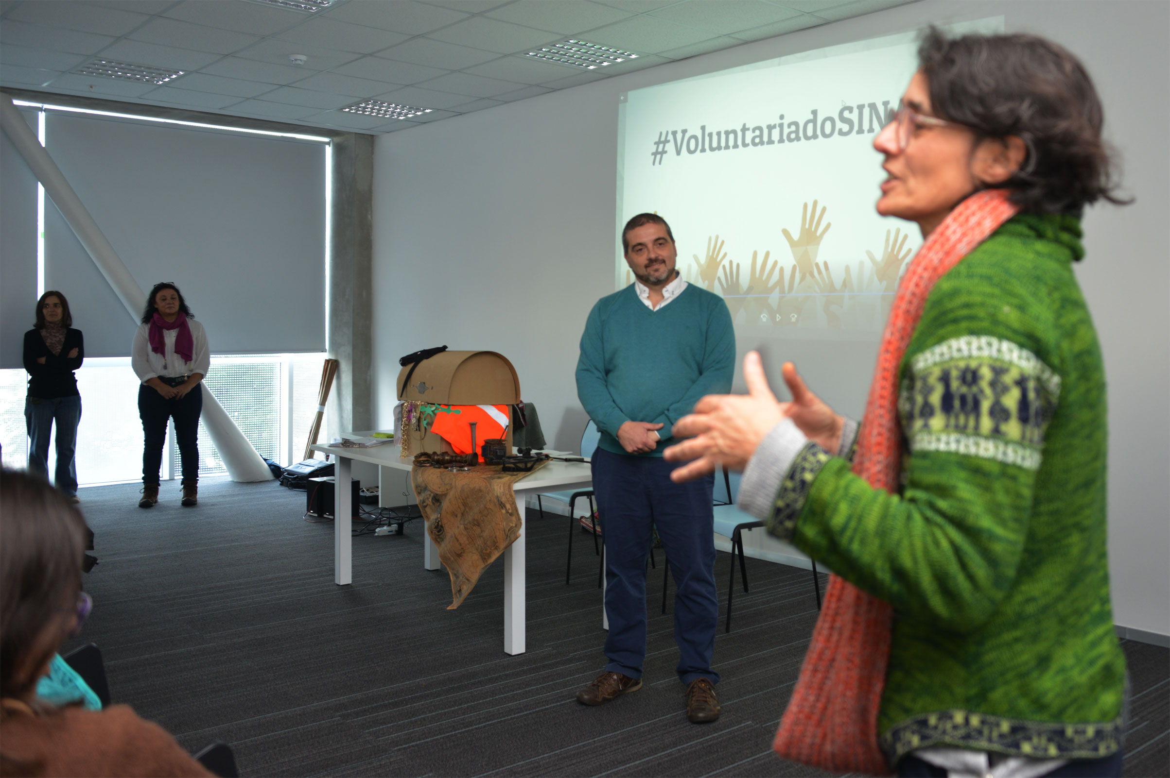 Taller de voluntariado organizado por el Sistema de Emergencias