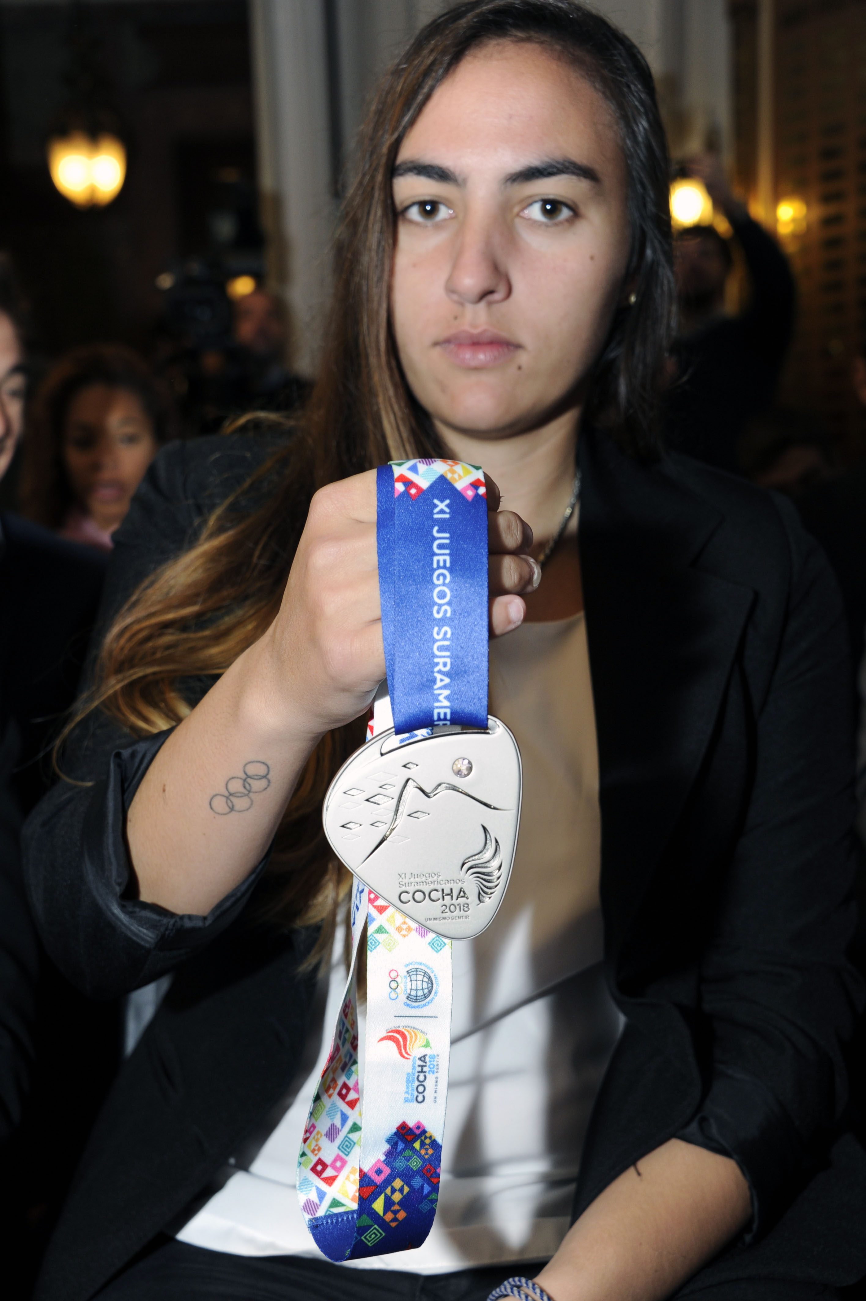 Ministerio de Defensa entregó reconocimiento a los 13 deportistas becados que integraron la delegación en los Juegos Odesur 2018