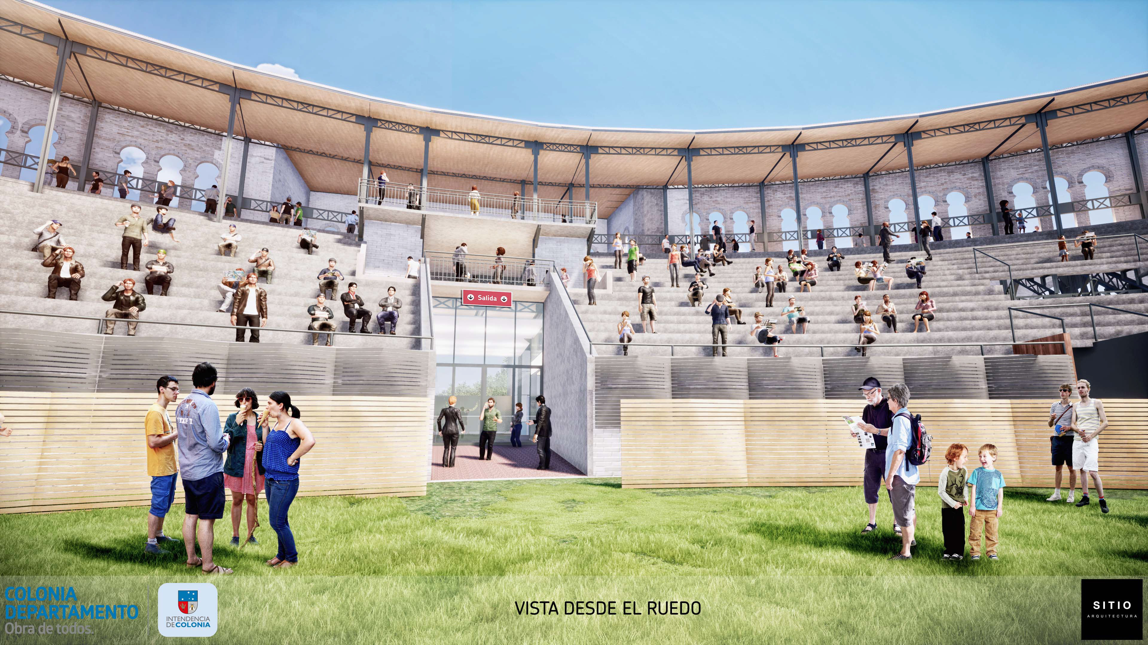 Presentación de proyecto de transformación de plaza de toros de Colonia