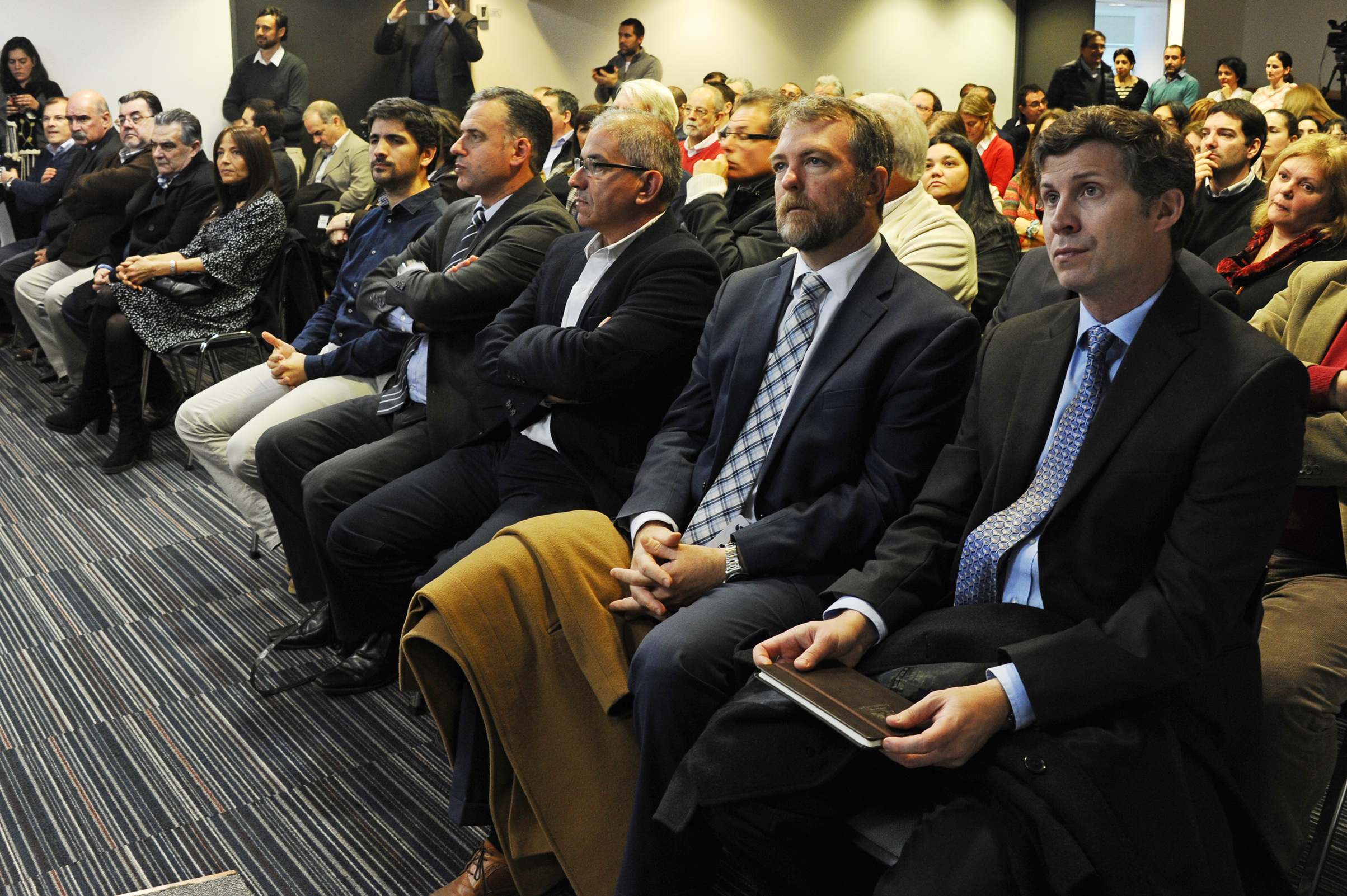 Asistentes a la conferencia